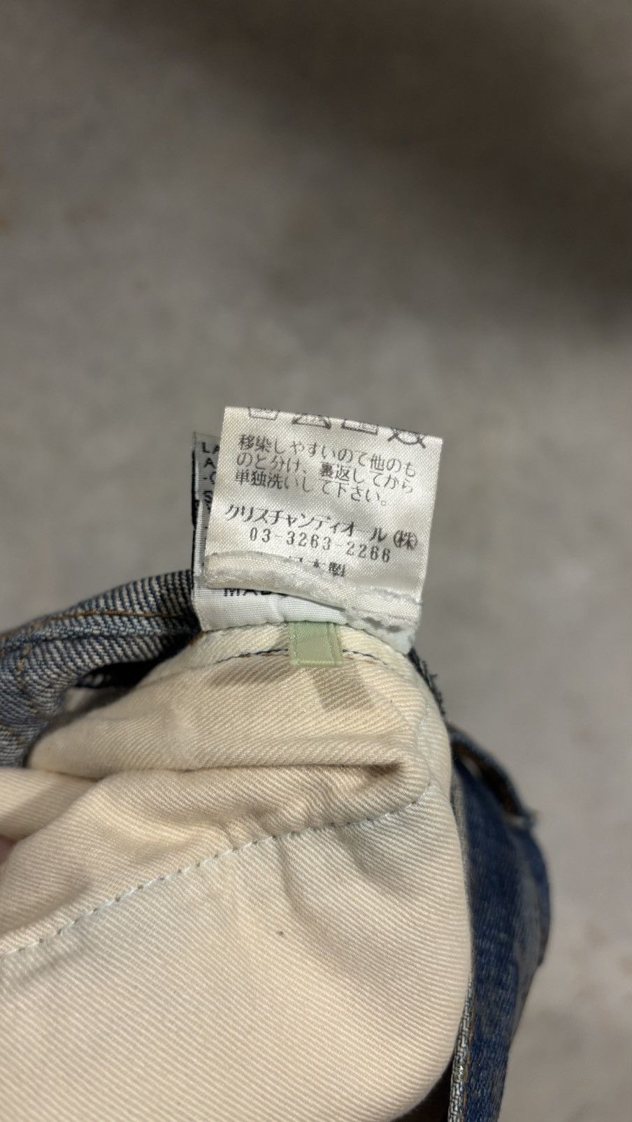 Dior × Hedi Slimane SS07 Dior Homme By Hedi Slimane Waxed Luster Denim Size US 32 / EU 48 - 14 Thumbnail