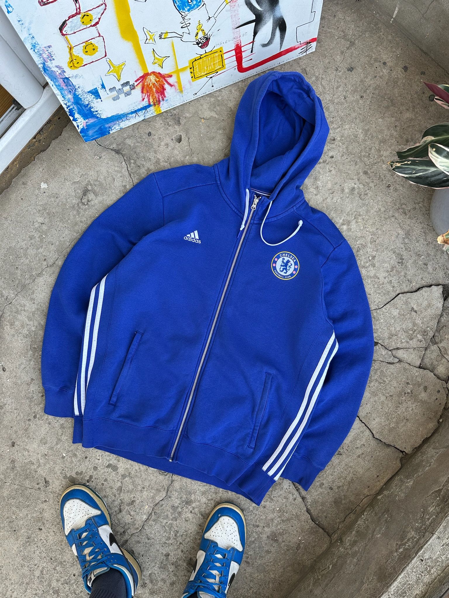 Adidas y2k Adidas Chelsea Zipped Up Size US L / EU 52-54 / 3 - 1 Thumbnail