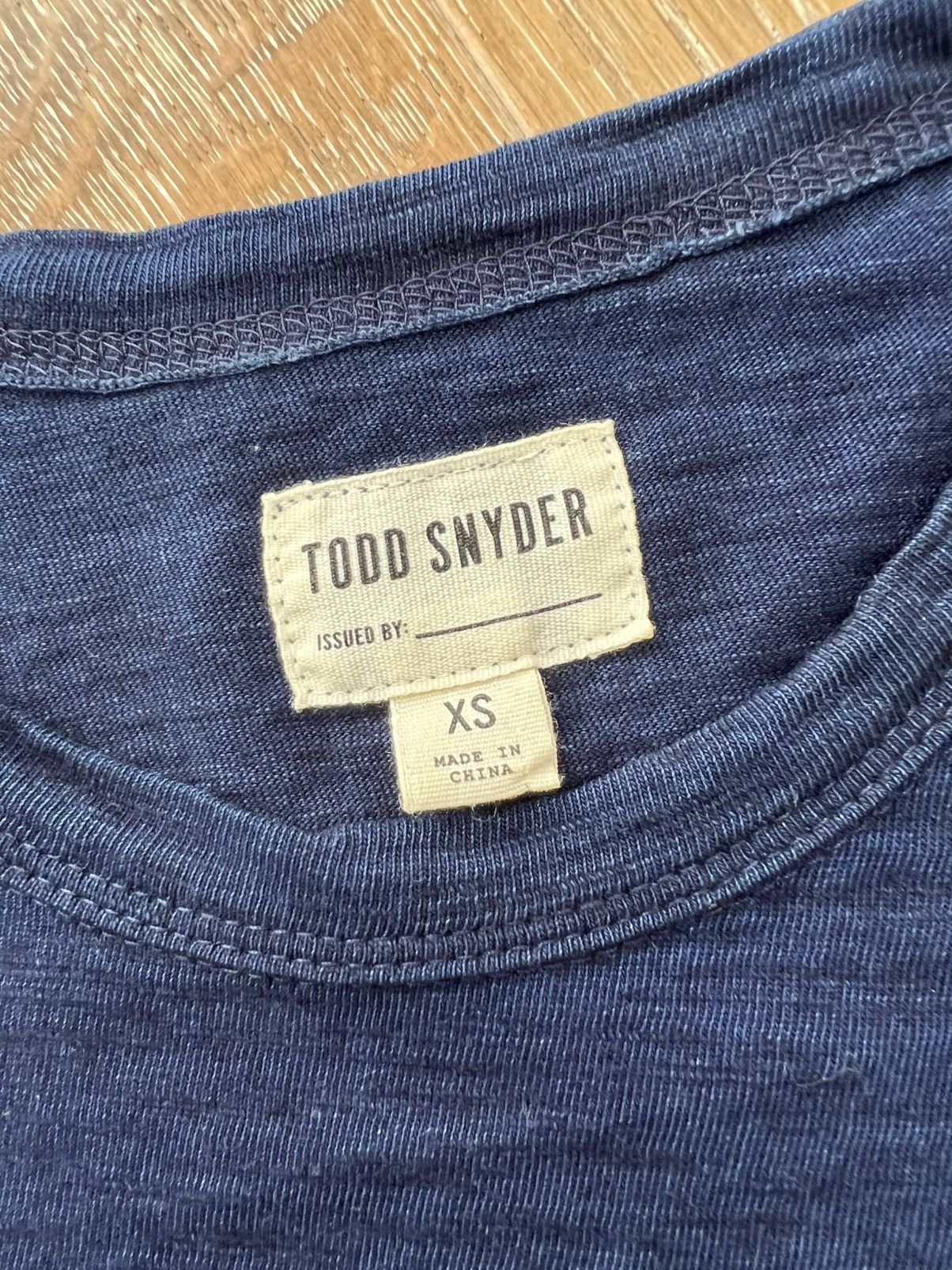 Todd Snyder Todd snyder pocket tee Size US XS / EU 42 / 0 - 3 Thumbnail