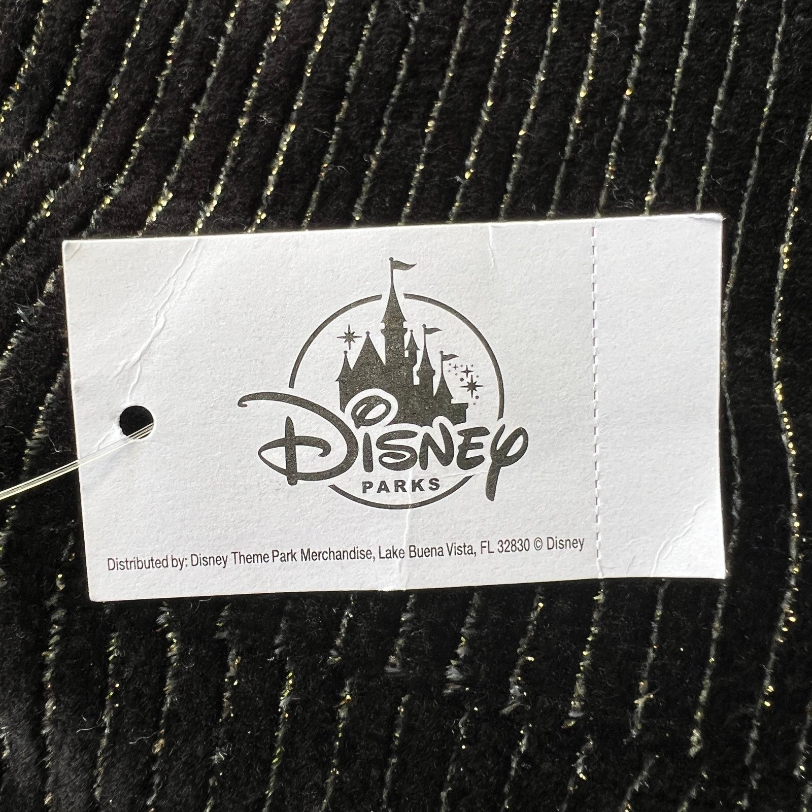 Disney Disney Luxe Velour Spirit Jersey Hoodie BlackGold Size L NWT Size L / US 10 / IT 46 - 11 Thumbnail