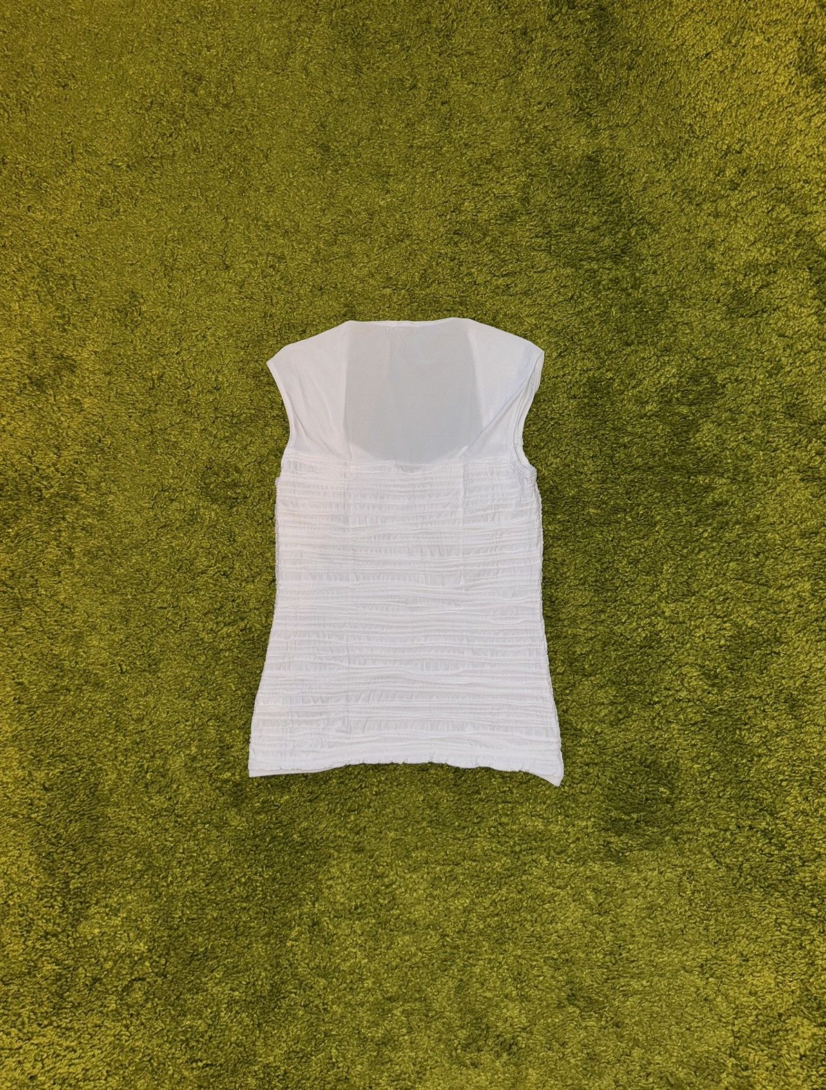 Designer × Wolford Wolford ribbed minimalist white tank top Size XS / US 0-2 / IT 36-38 - 2 Thumbnail