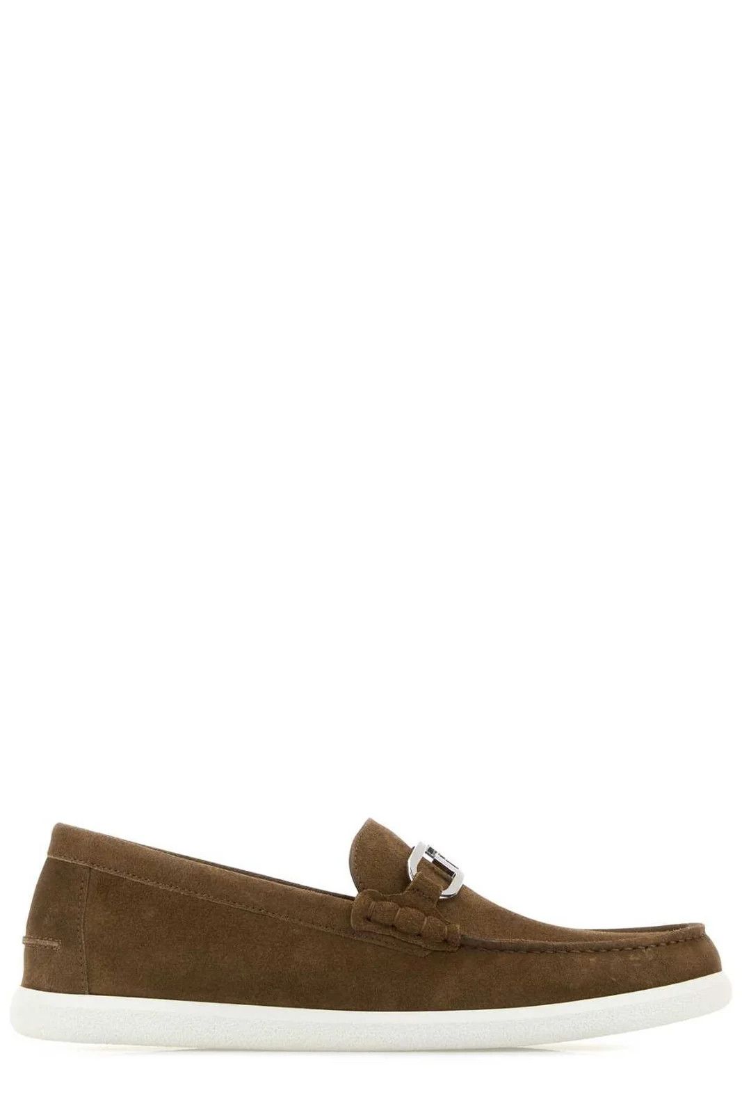 Fendi o1s1wg110526 Fendi O'Lock loafers in Brown Size US 11.5 / EU 44-45 - 2 Thumbnail