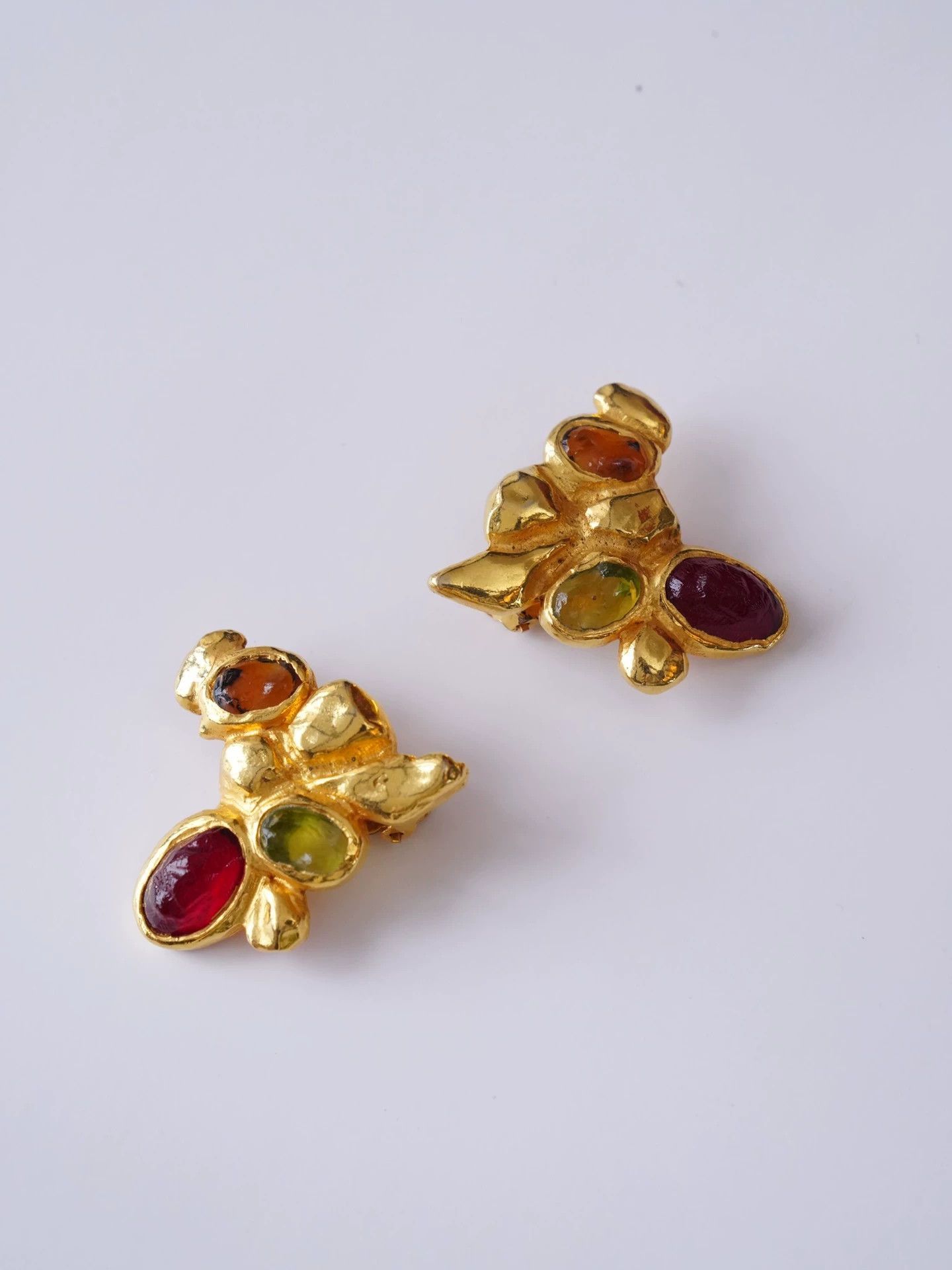 Christian Lacroix Christian Lacroix Lava Jelly Ear Clips Size ONE SIZE - 5 Thumbnail
