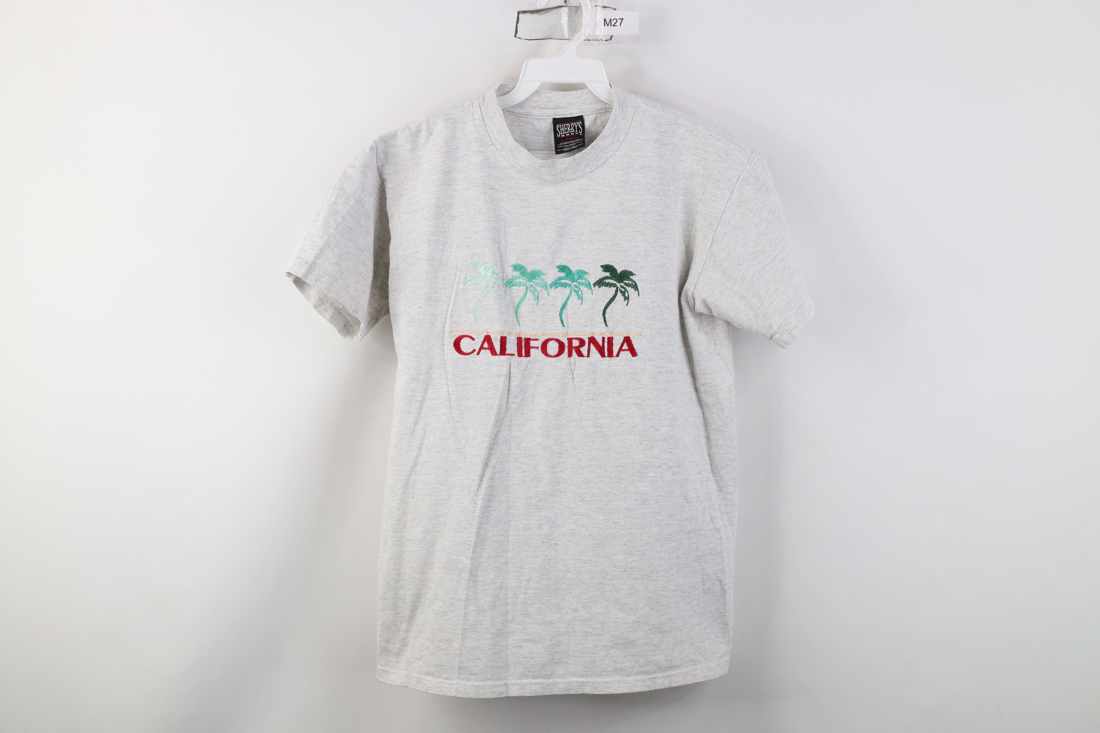 Vintage Vintage 90s Streetwear Palm Tree California T-Shirt USA Size S / US 4 / IT 40 - 1 Thumbnail