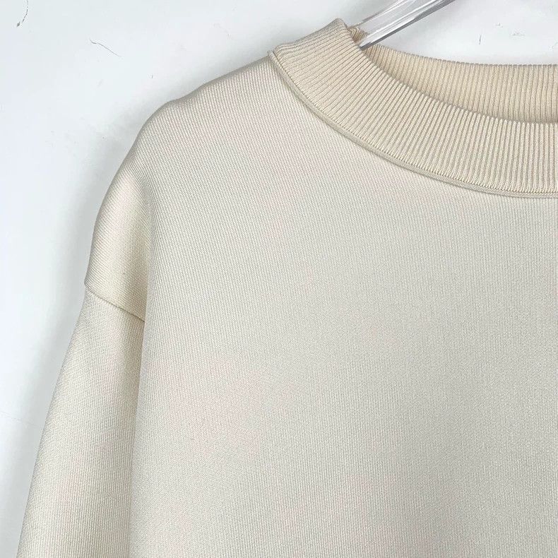 Louis Vuitton Louis Vuitton 22 logo intarsia round neck mulberry silk mi Size XS / US 0-2 / IT 36-38 - 3 Thumbnail