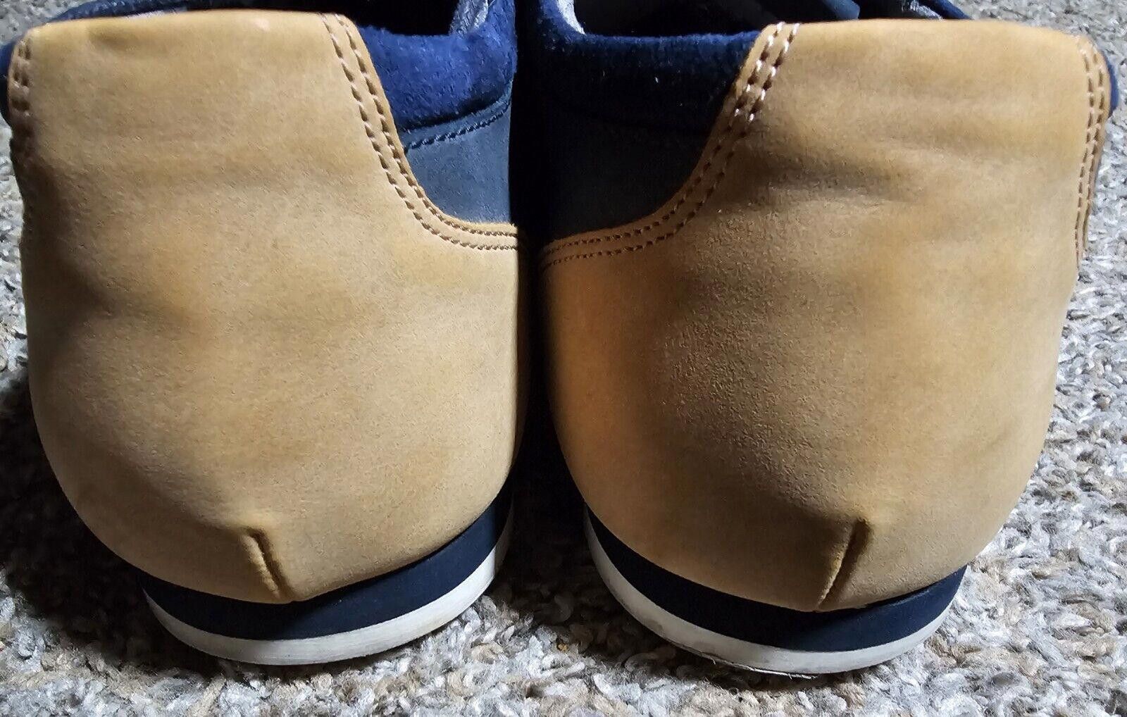 Aldo ALDO Mens Oxfords Blue Lace Up Casual Dress Shoes US12 UK11 Size US 12 / EU 45 - 5 Thumbnail