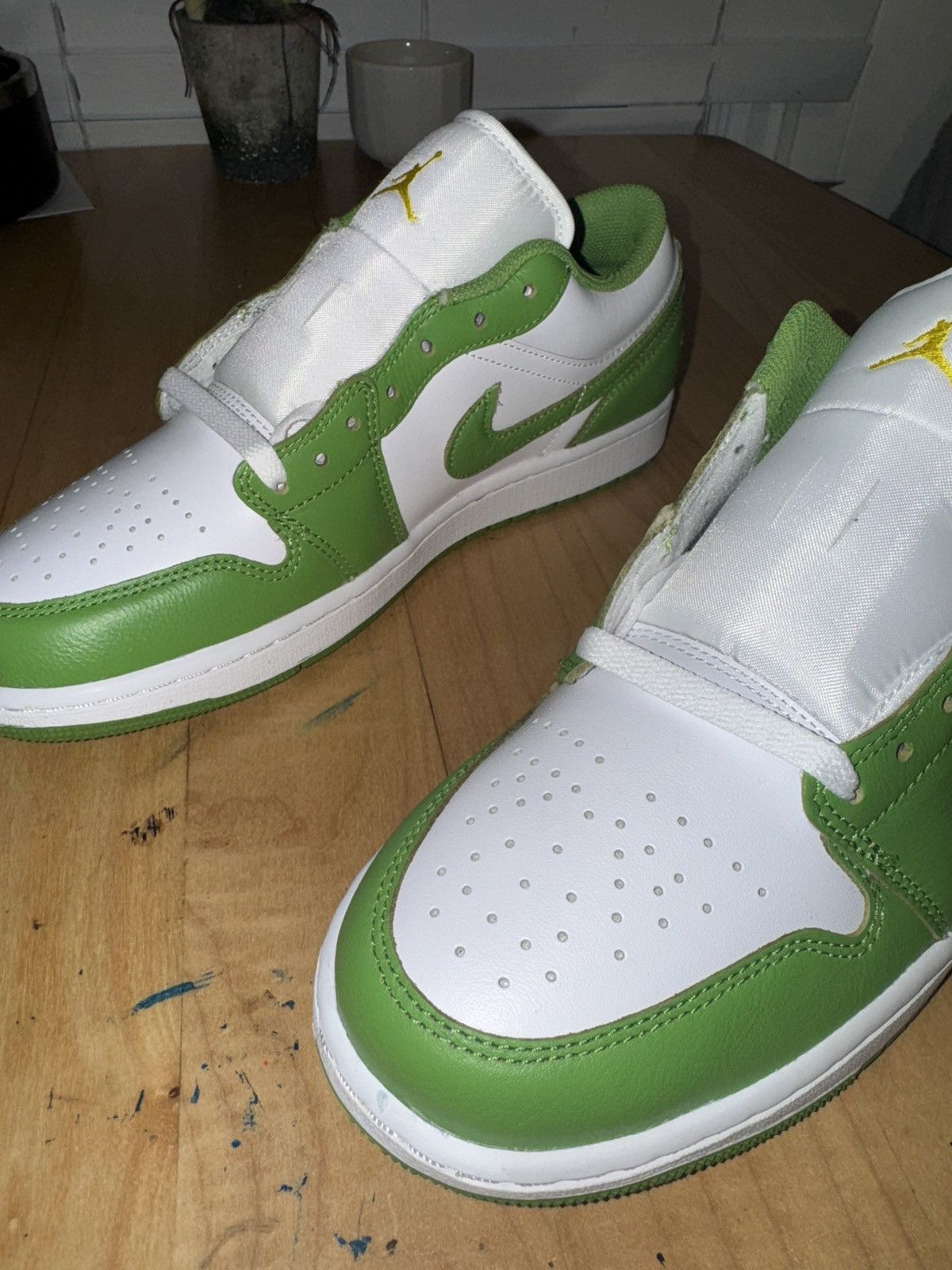 Jordan Brand × Nike Jordan 1 Low SE Chlorophyll Size US 9.5 / EU 42-43 - 7 Thumbnail