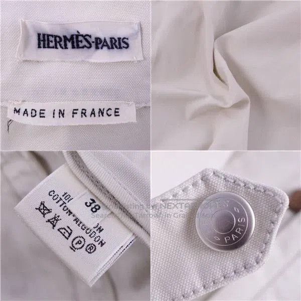 Hermes Hermes Cotton work jacket Size XS / US 0-2 / IT 36-38 - 4 Thumbnail