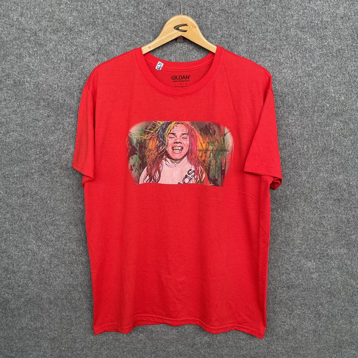 Rap Tees 6ix9ine American Rapper Hip Hop T Shirt Size US L / EU 52-54 / 3 - 1 Thumbnail