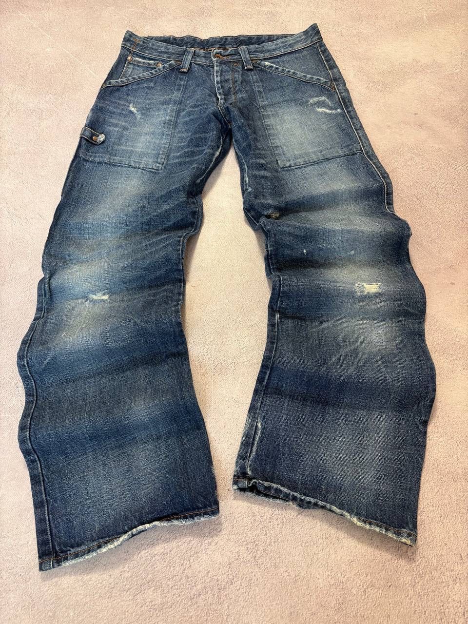 Japanese Brand Japanese Baggy pants If Six Was Nine style y2k jeans Size US 34 / EU 50 - 3 Thumbnail