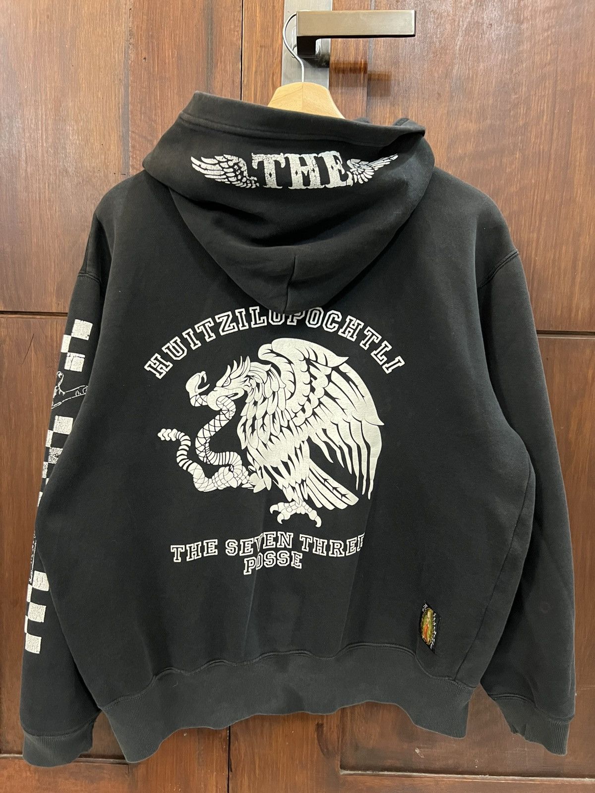 If Six Was Nine × Japanese Brand × Le Grande Bleu (L.G.B.) Vintage 7Three Die Rider Dragon Hoodies Size US L / EU 52-54 / 3 - 1 Thumbnail