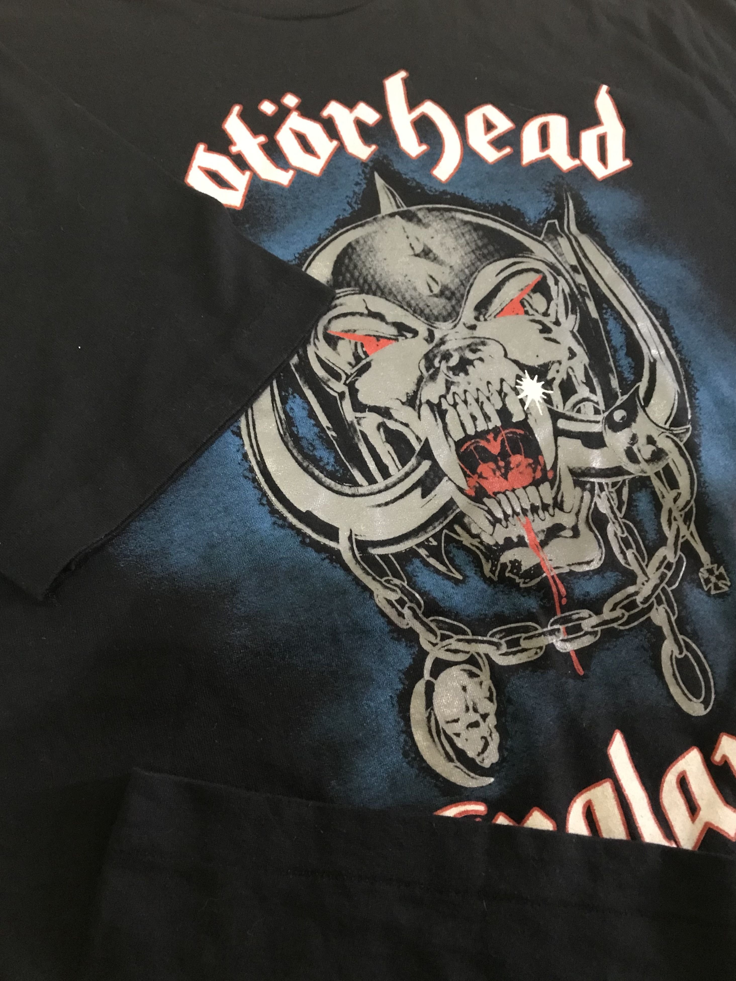 Band Tees × Vintage 💯 TRUE Vintage 80’s Motorhead England band tees Size US M / EU 48-50 / 2 - 4 Thumbnail