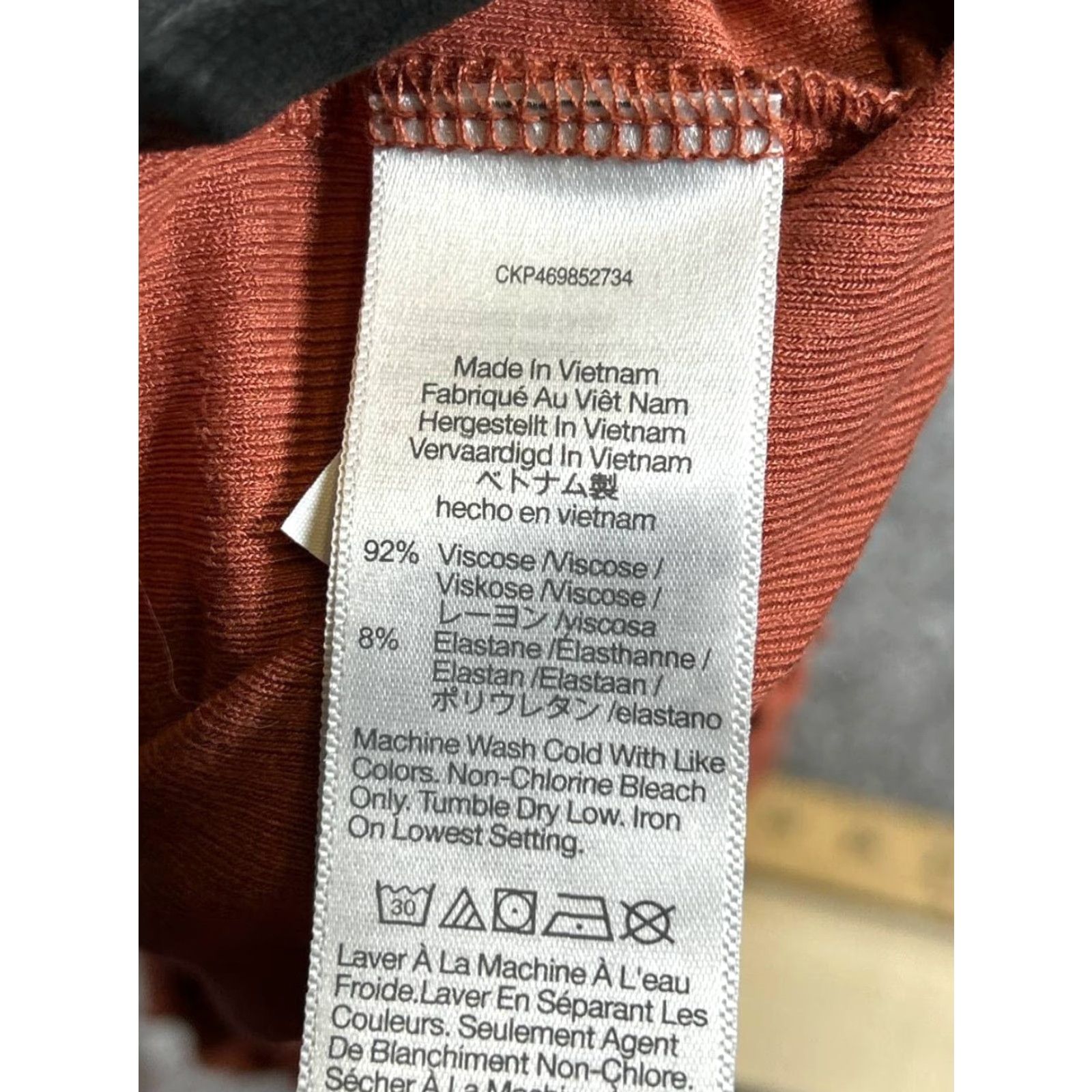 Madewell Madewell Shirt Womens Medium Orange Blouse Size M / US 6-8 / IT 42-44 - 4 Thumbnail