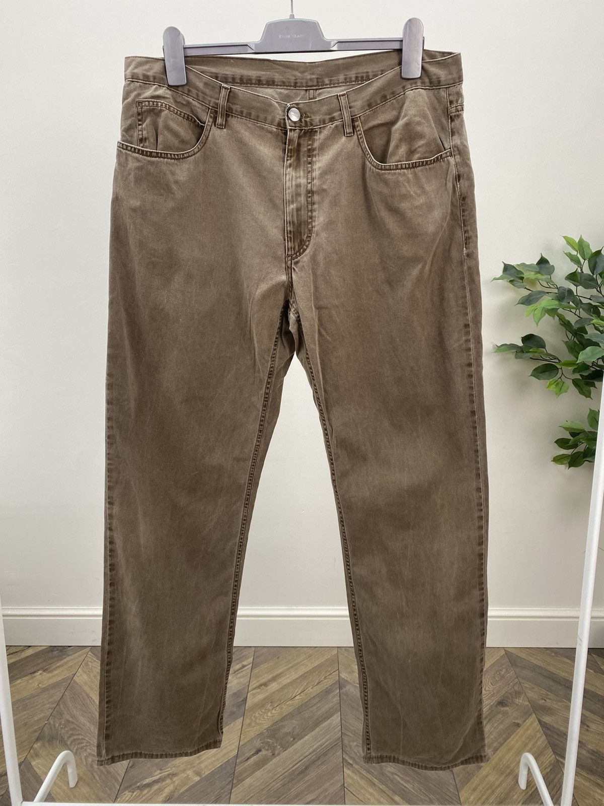 Loro Piana Vintage Loro Piana Brown pants Size US 38 / EU 54 - 2 Thumbnail
