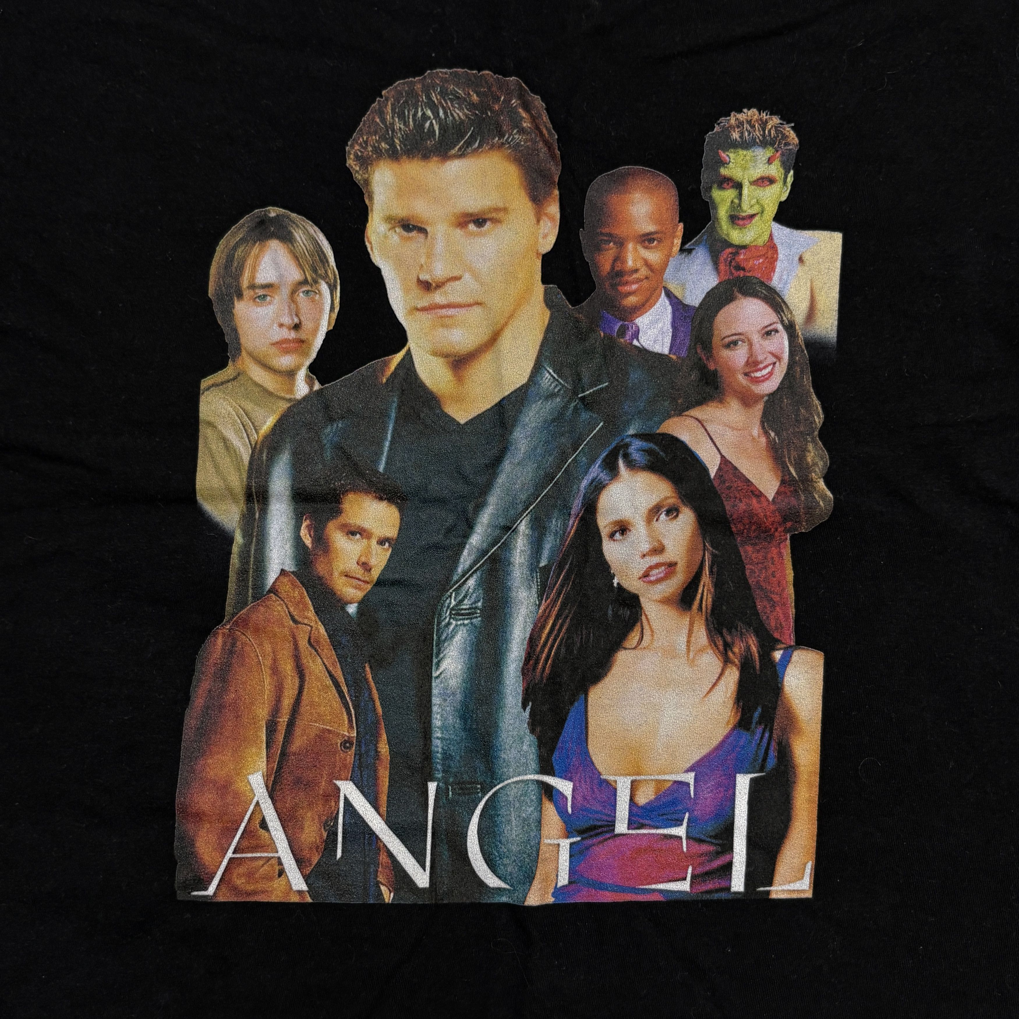 Vintage Buffy The Vampire Slayer Angel Shirt Horror Movie Tv Show Size US L / EU 52-54 / 3 - 3 Thumbnail