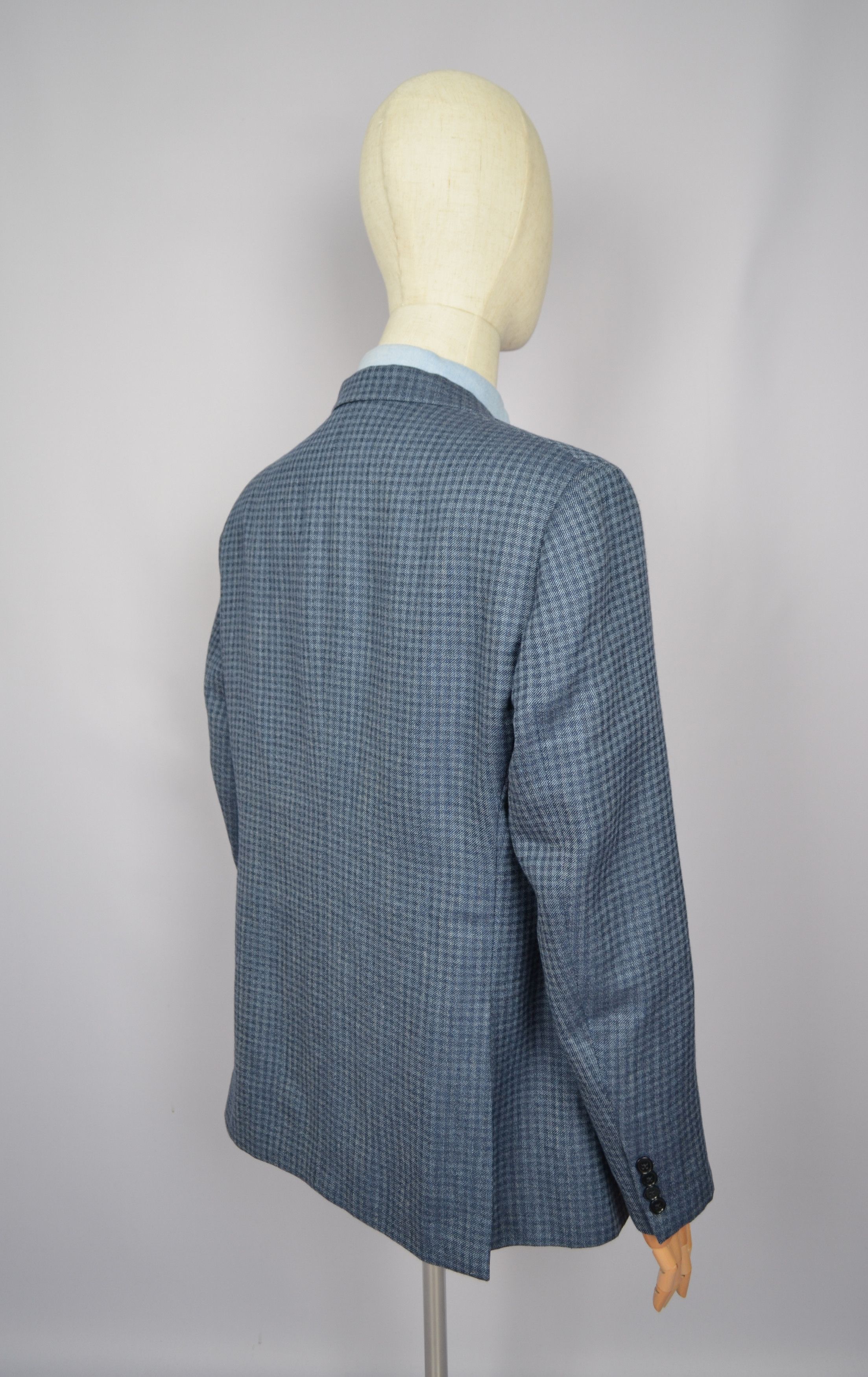 Designer × Emporio Armani Armani Collezioni G Line Linen Wool Jacket Blazer US48 Slim Size 48S - 8 Thumbnail