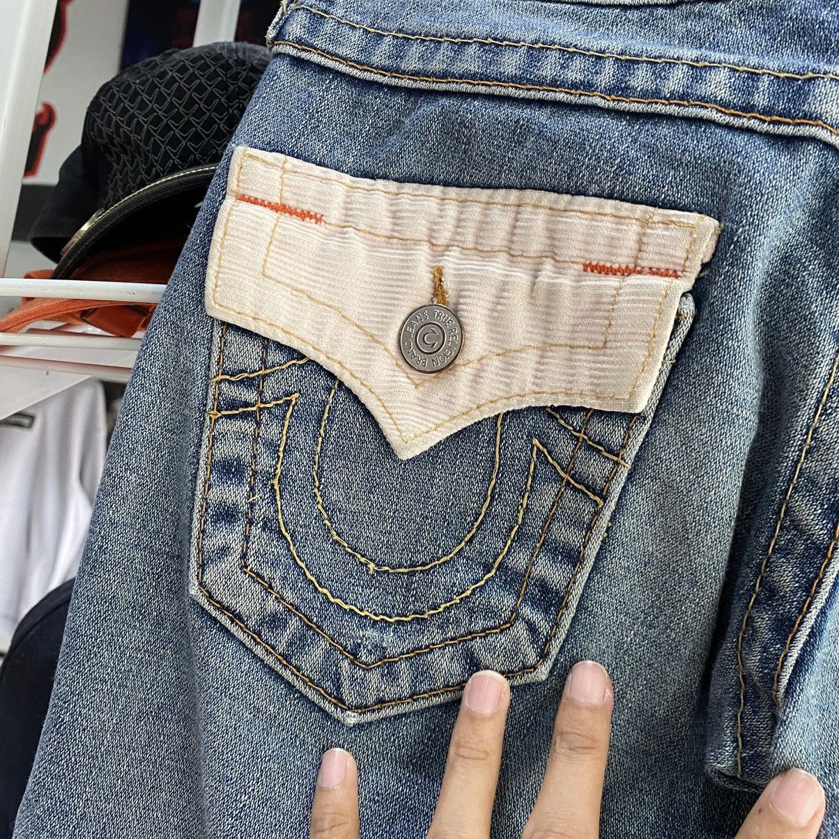 True Religion × Vintage True religion Flare joey denim pants Size US 26 / EU 42 - 9 Thumbnail