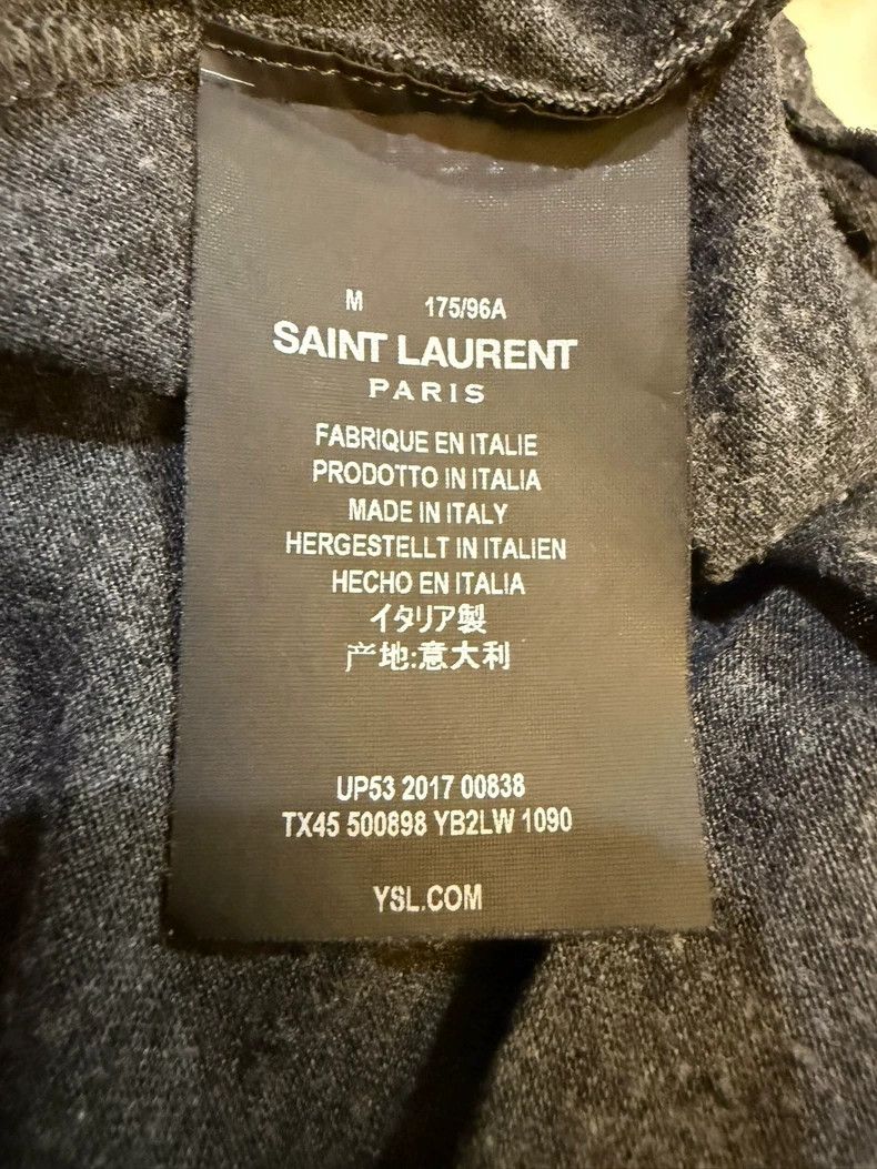 Saint Laurent Paris Saint laurent paris Grey short sleeves 2506-Nextarrow Size US M / EU 48-50 / 2 - 5 Thumbnail
