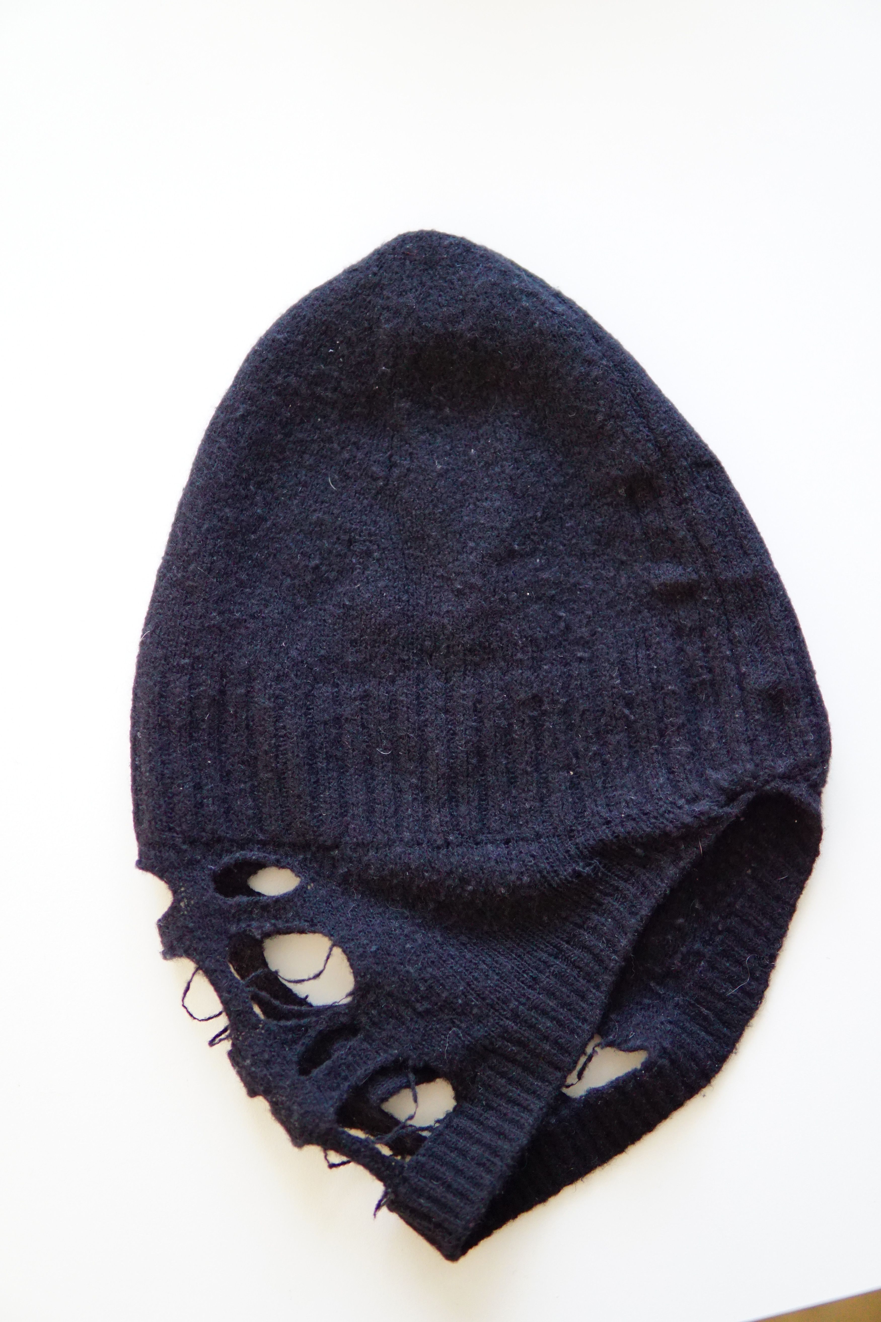 Rick Owens FW12 Mountain Veil Beanie Size ONE SIZE - 5 Thumbnail