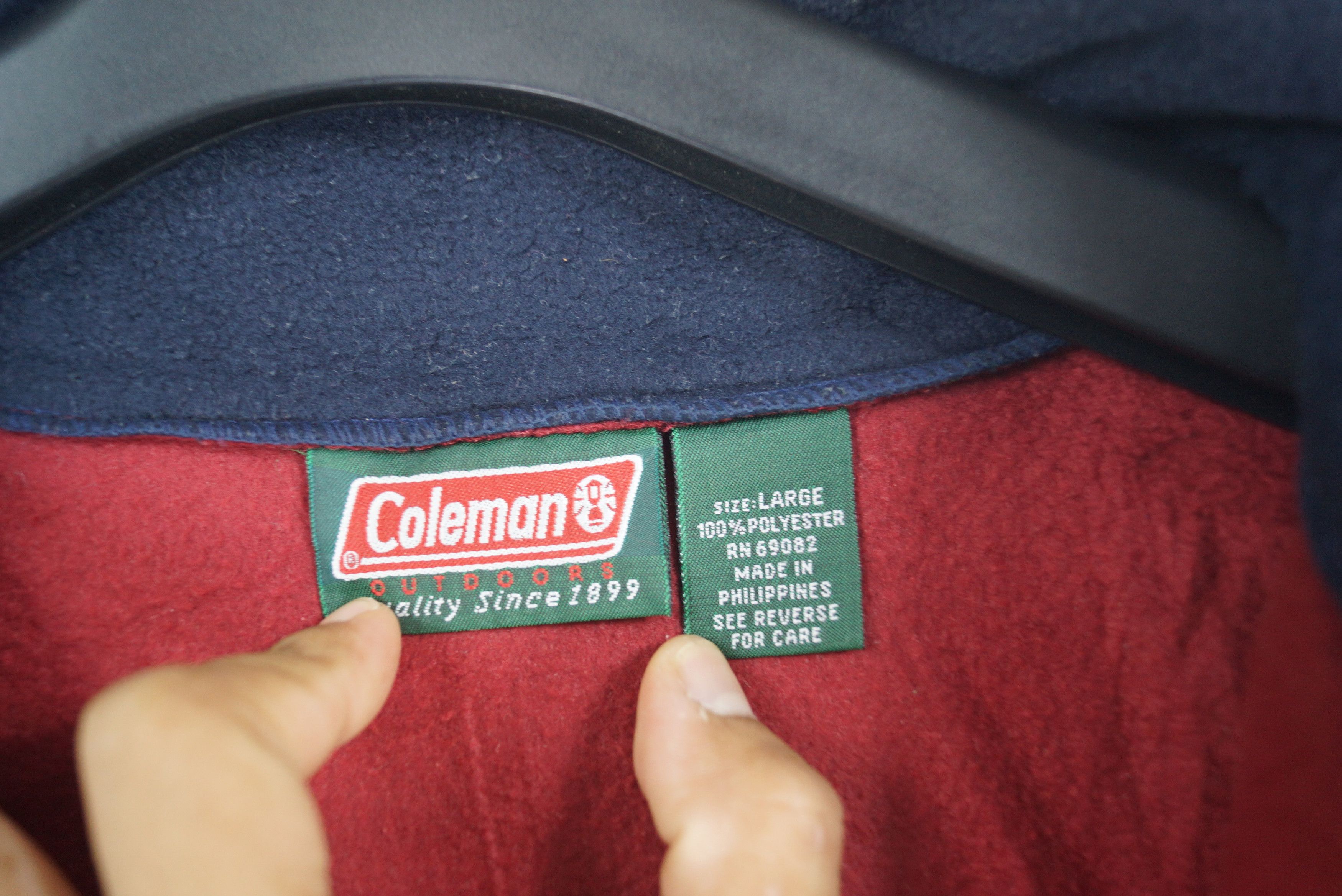 Coleman × Vintage Vintage Coleman Sweater Half Zipper Nice Design Size US L / EU 52-54 / 3 - 2 Thumbnail