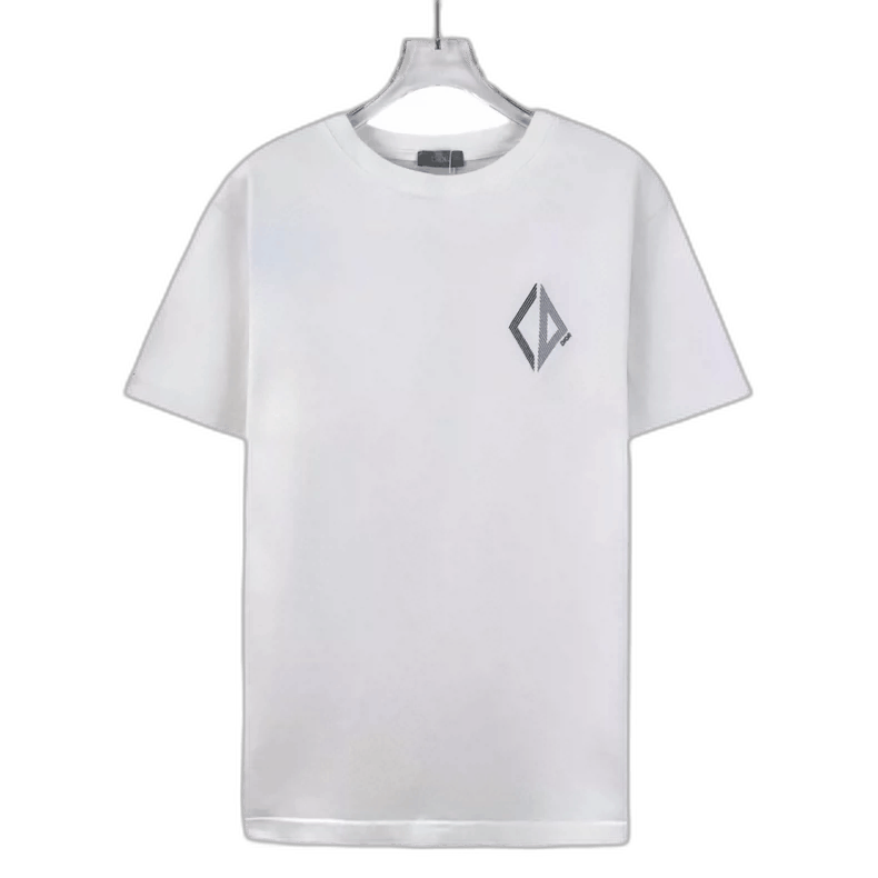 Dior Dior White Short Sleeve T-Shirt with Logo Size US XS / EU 42 / 0 - 1 Thumbnail