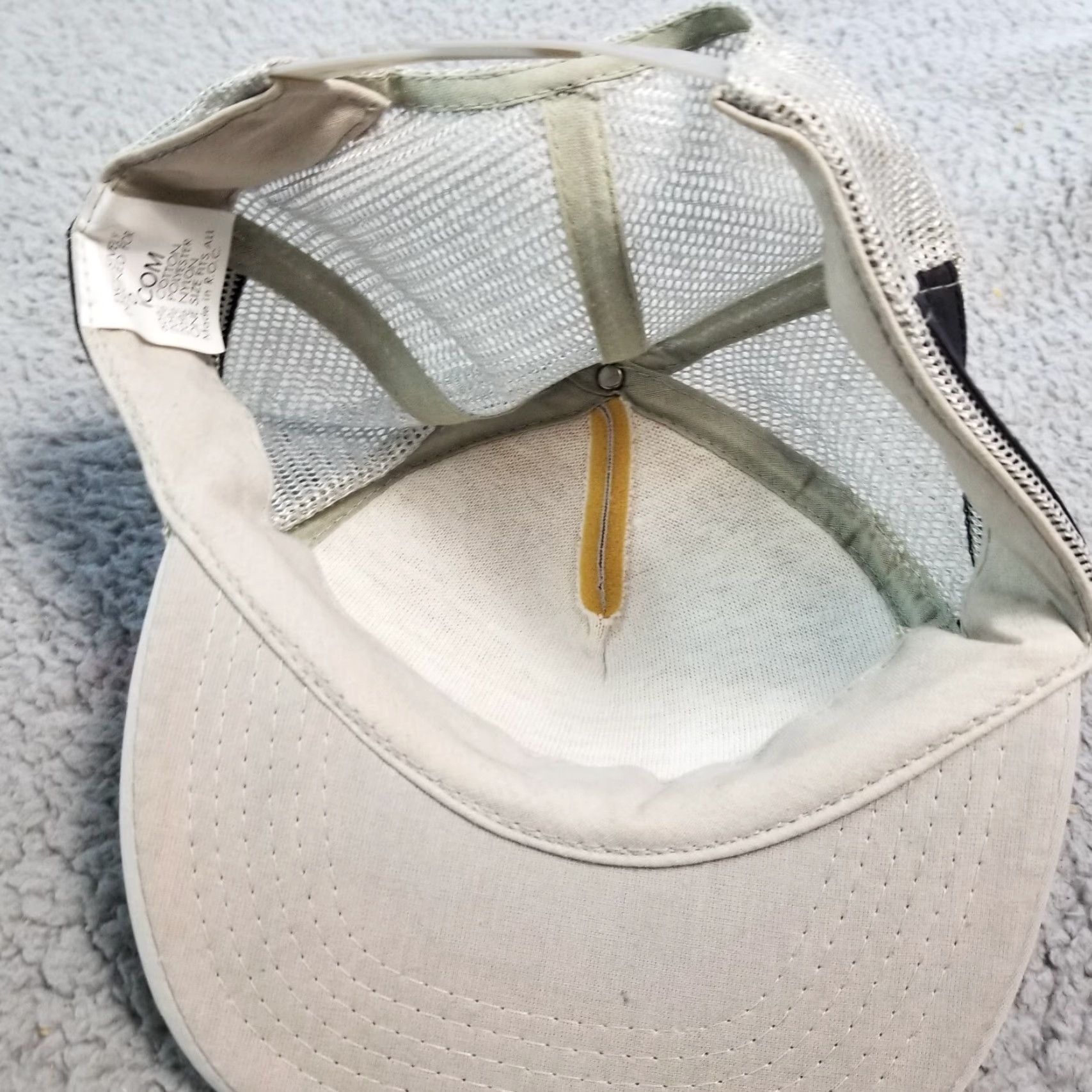 Vintage VINTAGE 1988 Portland Three Stripe Snapback Trucker Hat Cap - Gray - Advertising - Unisex Adults - One Size Size ONE SIZE - 4 Thumbnail
