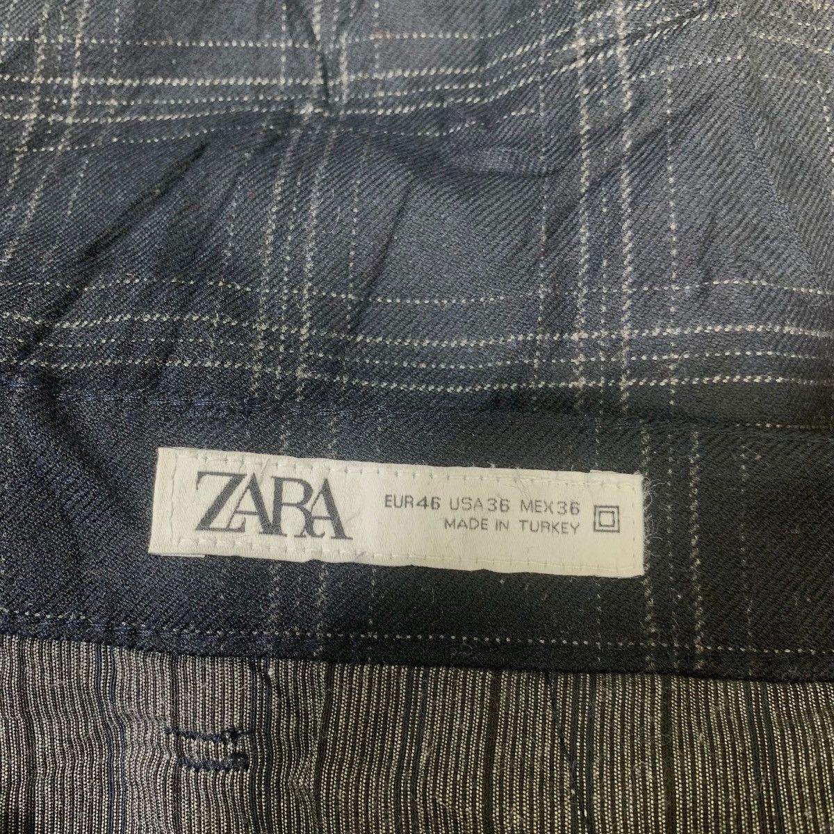 Zara ZARA Made in TURKEY Plaids Pants Size US 37 - 3 Thumbnail