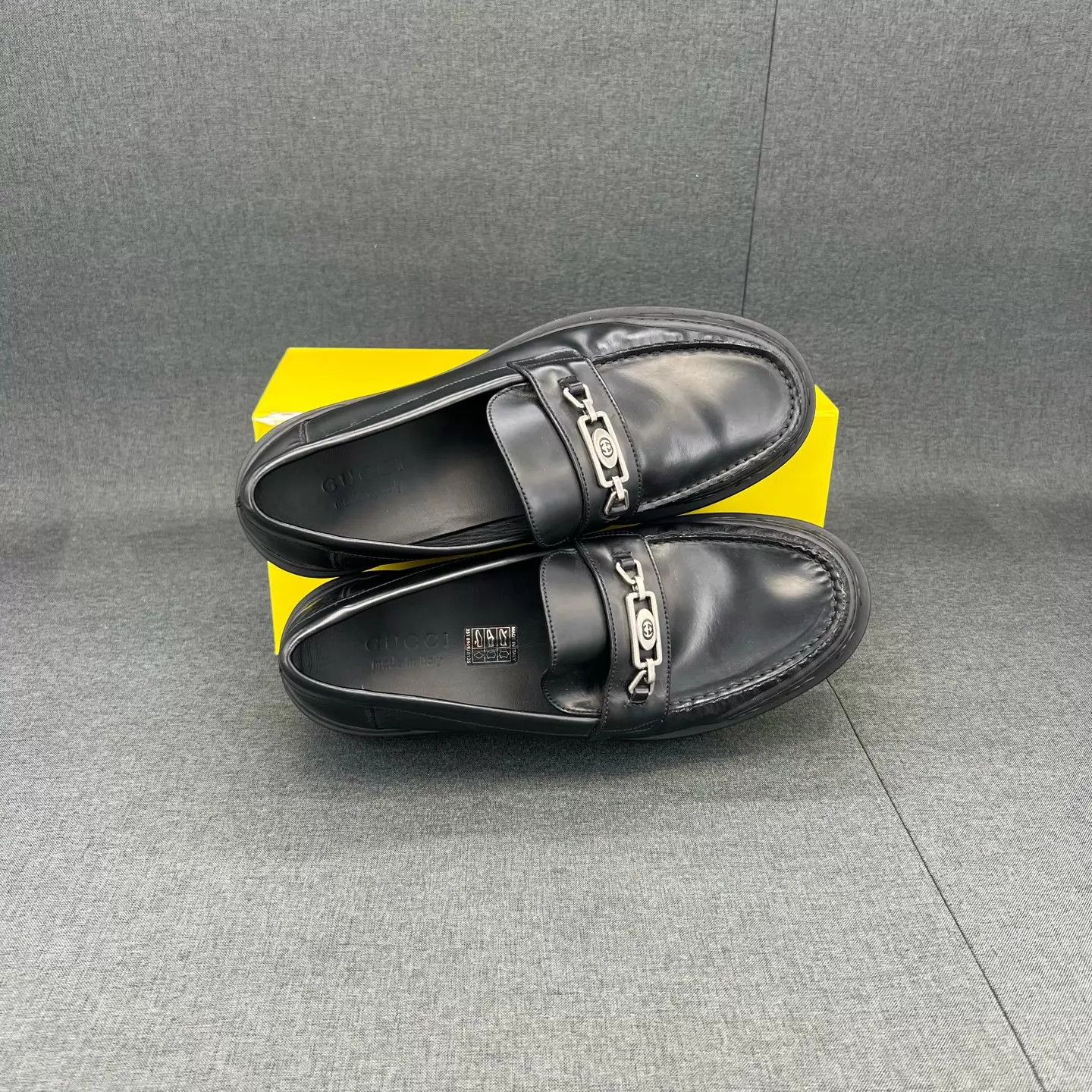 Gucci Gucci GG Horsebit Black Loafer 8 Worn Once Near New Box Size US 8 / IT 38 - 6 Thumbnail