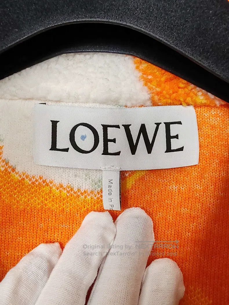 Loewe Loewe Unisex Color Blocked Fleece Jacket Size US XS / EU 42 / 0 - 3 Thumbnail