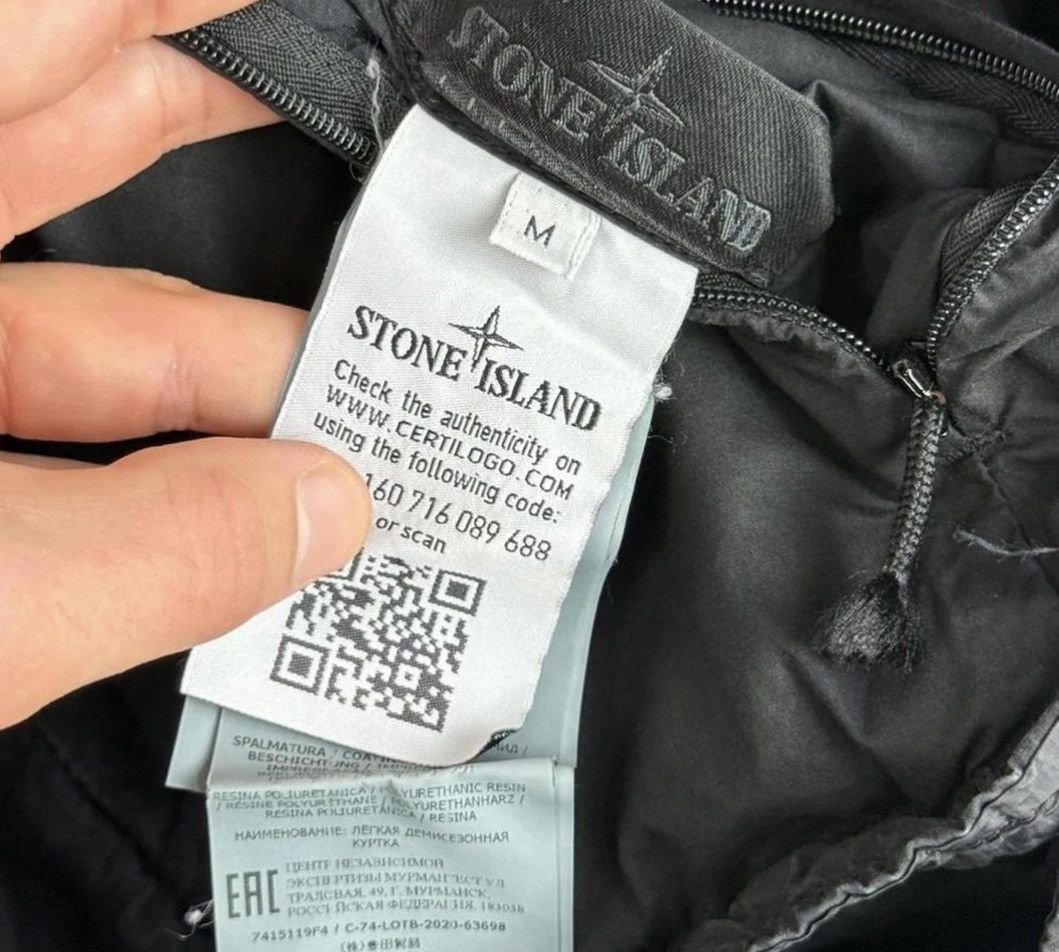 Stone Island Stone Island Reversible Ghost Jacket (M) Size US M / EU 48-50 / 2 - 5 Thumbnail