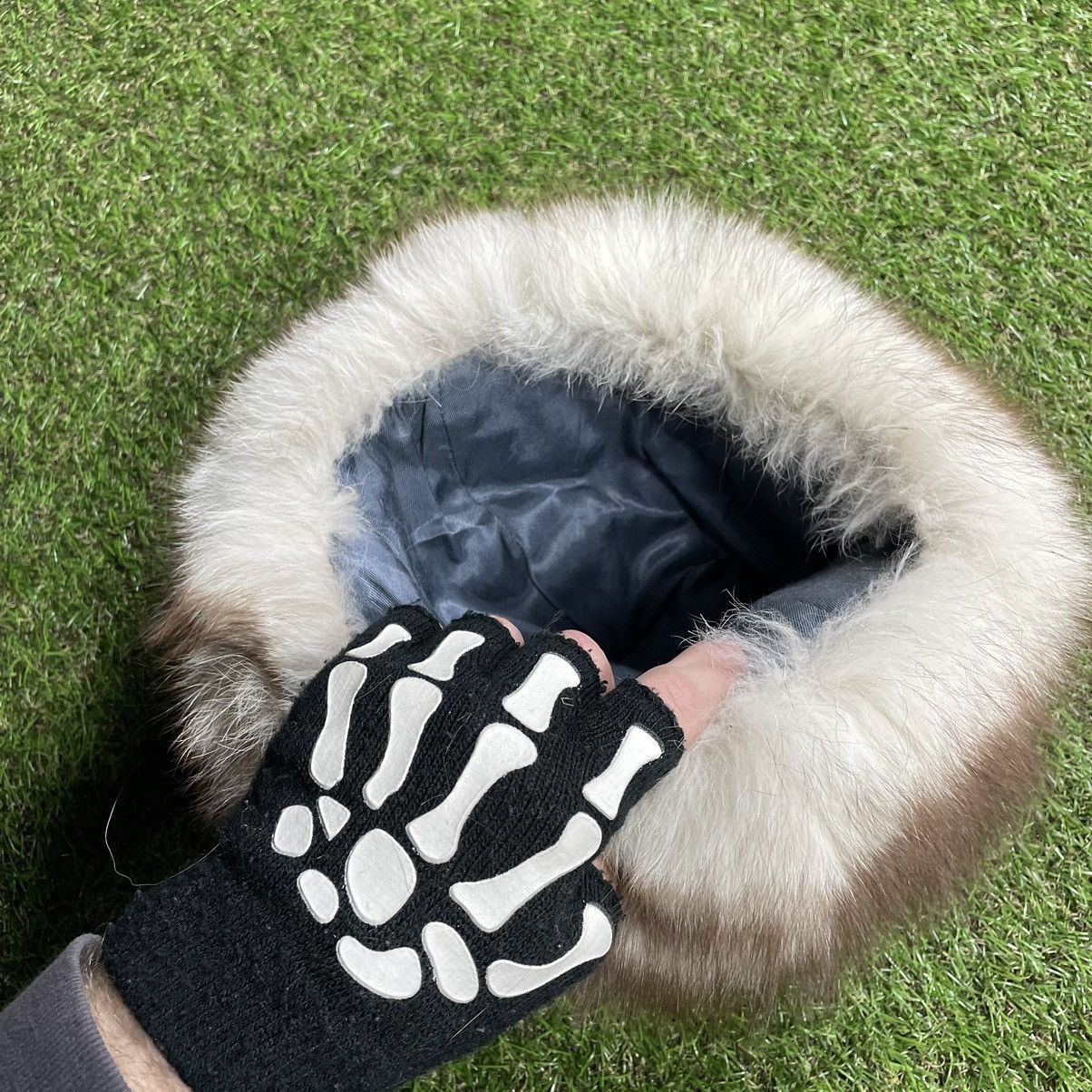 Vintage Vintage Y2K Fuzzy Beanie Mohair Alt Grunge Streetwear OS Size ONE SIZE - 3 Thumbnail