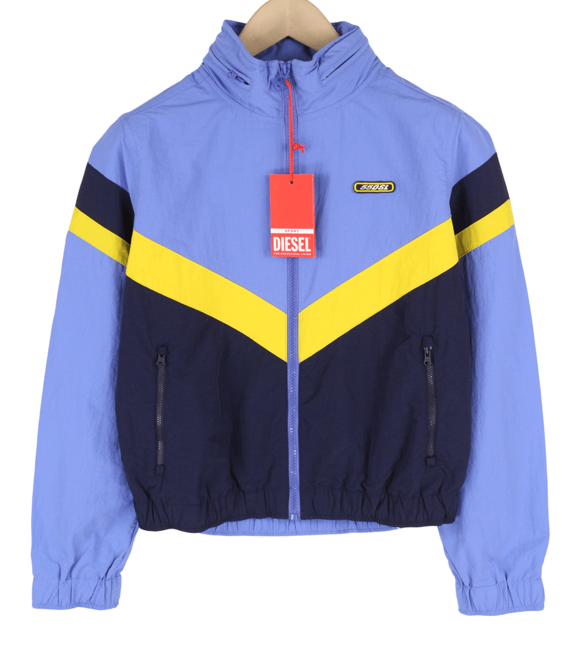 AWWT-SWIFTOR-HT24 L Hidden Hood Mesh Blue Jacket 82060