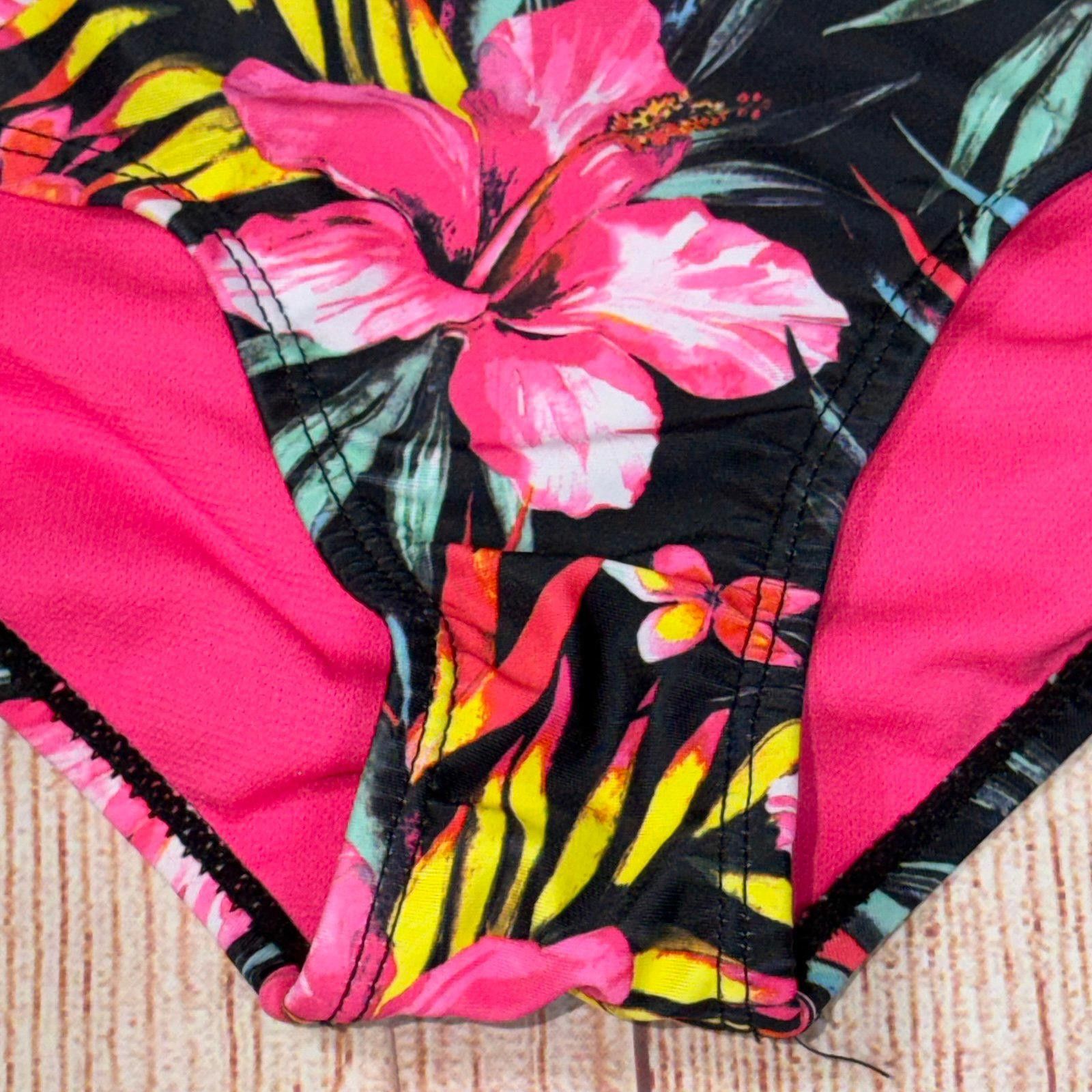 Hurley Hurley Girls' Floral One-Piece Swimsuit Size 5/6 Size ONE SIZE - 5 Thumbnail