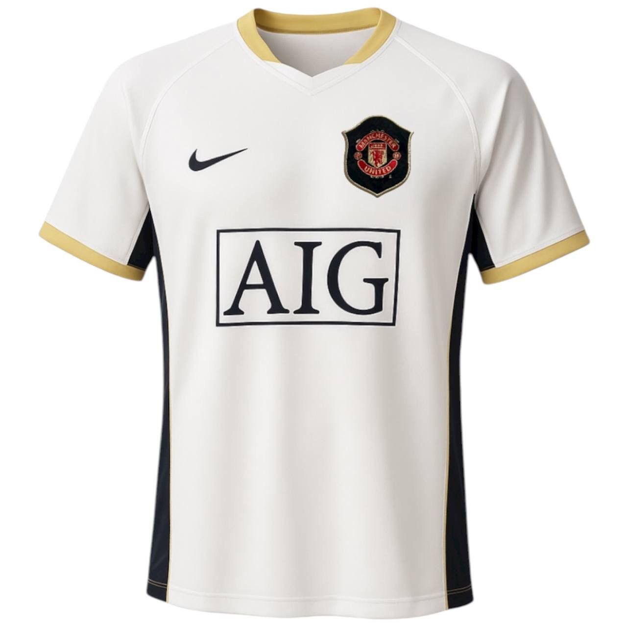 Nike 2006/08 MANCHESTER UNITED AWAY SOCCER JERSEY FOOTBALL SHIRT Size US M / EU 48-50 / 2 - 1 Thumbnail
