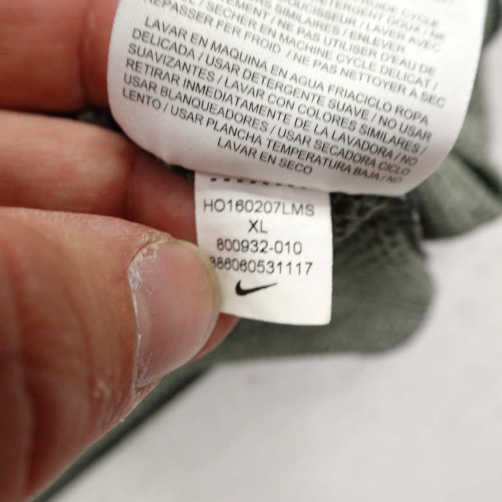 Nike Nike Shirt Womens XL Gray Long Aeroreact Running Dri Fit Performance Top Gym Size XL / US 12-14 / IT 48-50 - 5 Thumbnail