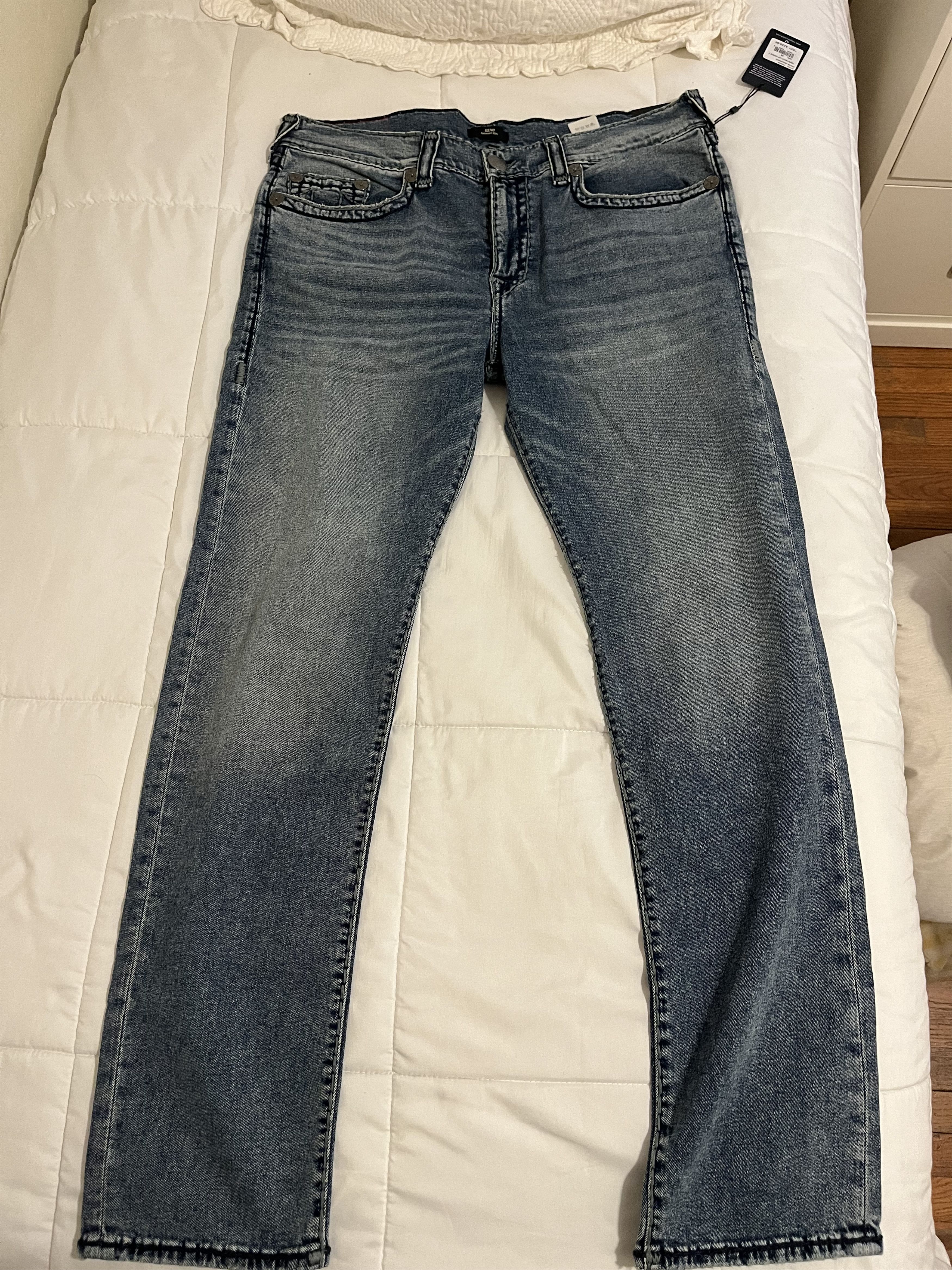 True Religion True Religion Geno Relaxed Slim Jeans Size US 38 / EU 54 - 8 Thumbnail