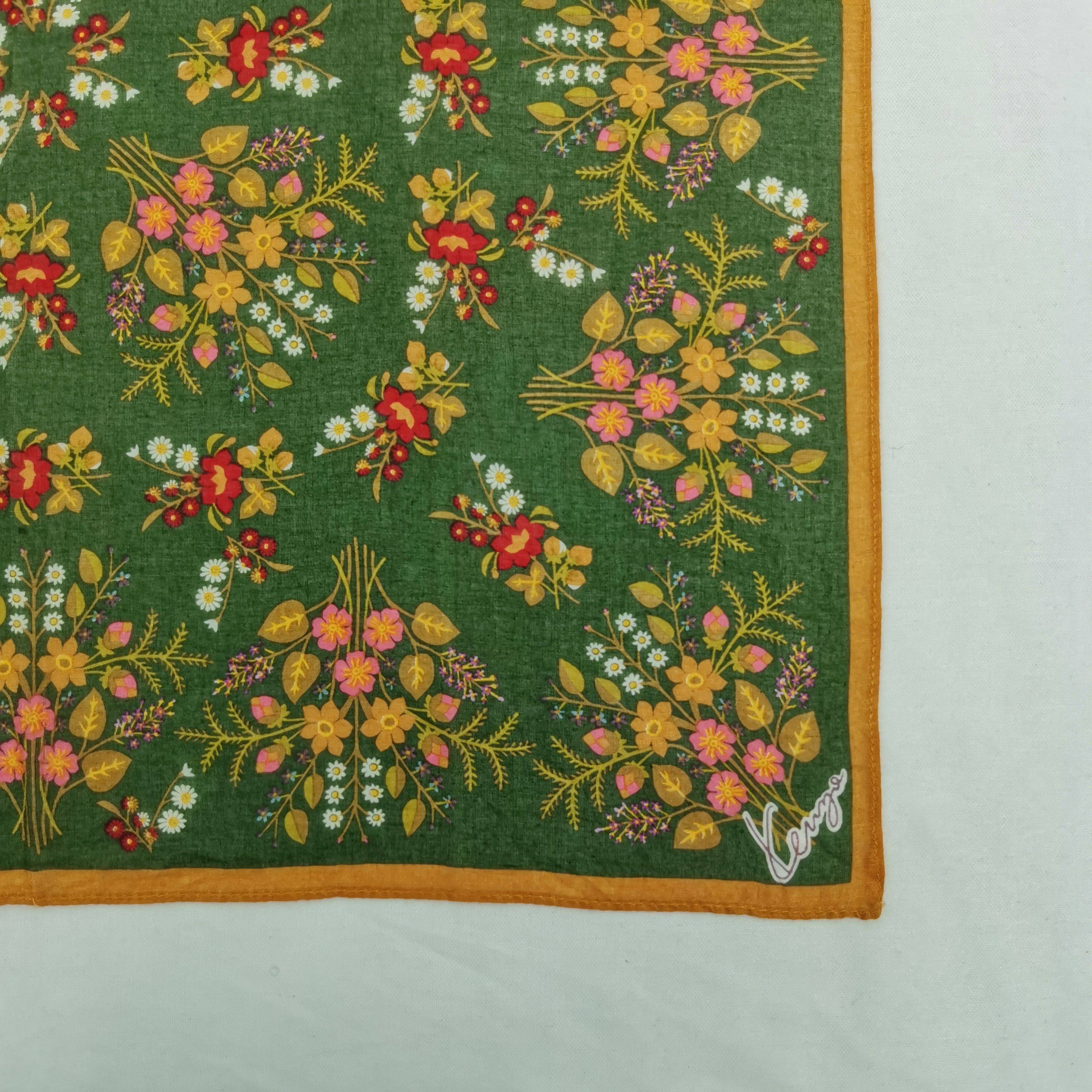 Kenzo Vintage Kenzo Handkerchief Neckerchief Bandana Size ONE SIZE - 3 Thumbnail