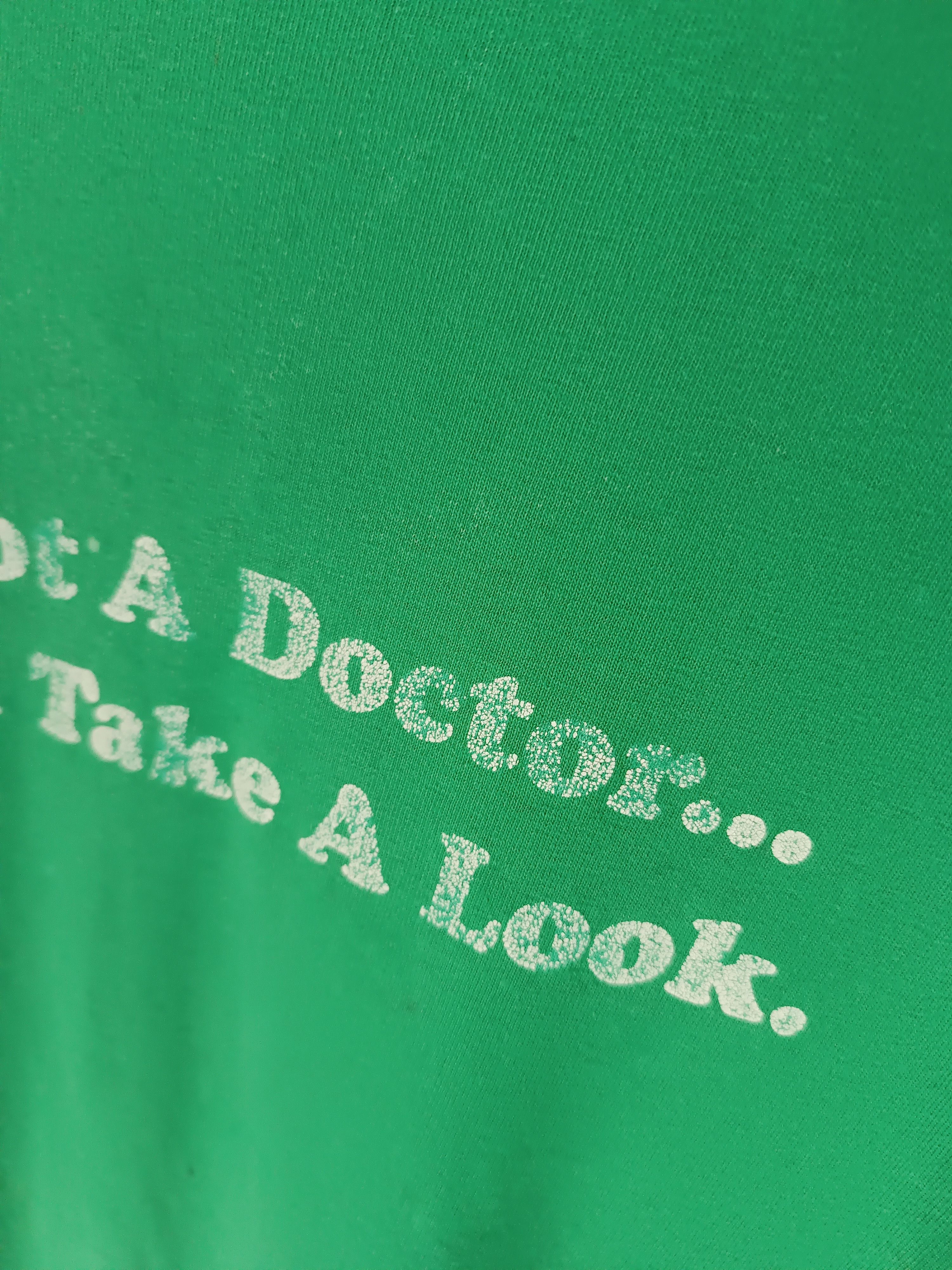 Vintage VINTAGE Y2K STATEMENT ADULT HUMOR DOCTOR FUNNY TEE Size US XL / EU 56 / 4 - 8 Thumbnail