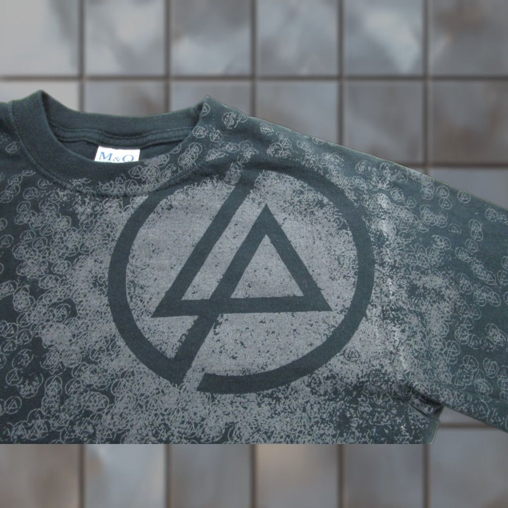Hot Topic VINTAGE Linkin Park T-Shirt Mens Small Black Punk AOP All Over Print Y2K Size US S / EU 44-46 / 1 - 1 Thumbnail