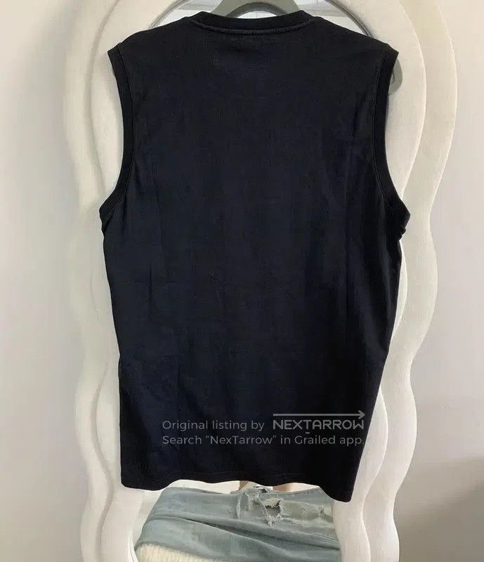Givenchy Givenchy Black Sleeveless Cotton T-shirt . Size XS / US 0-2 / IT 36-38 - 4 Thumbnail