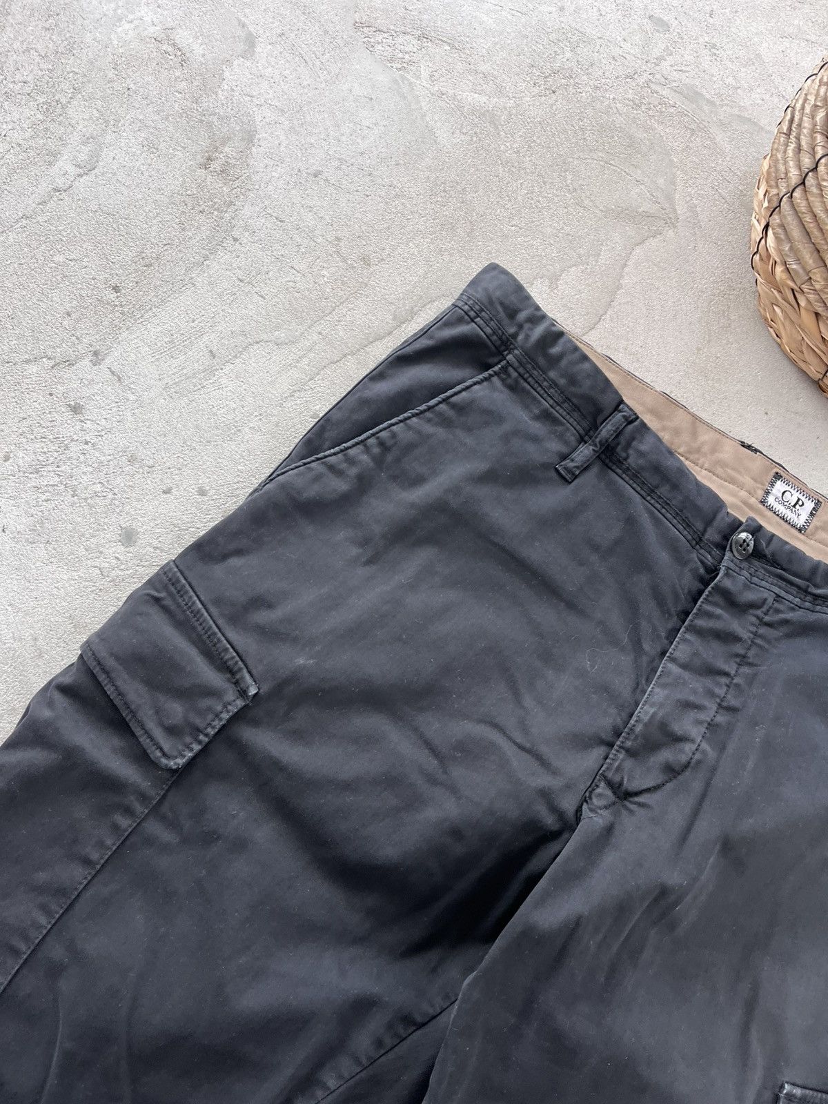 C.P. Company Vintage CP Company Black Slim Cargo Pants Casual Size US 34 / EU 50 - 7 Thumbnail