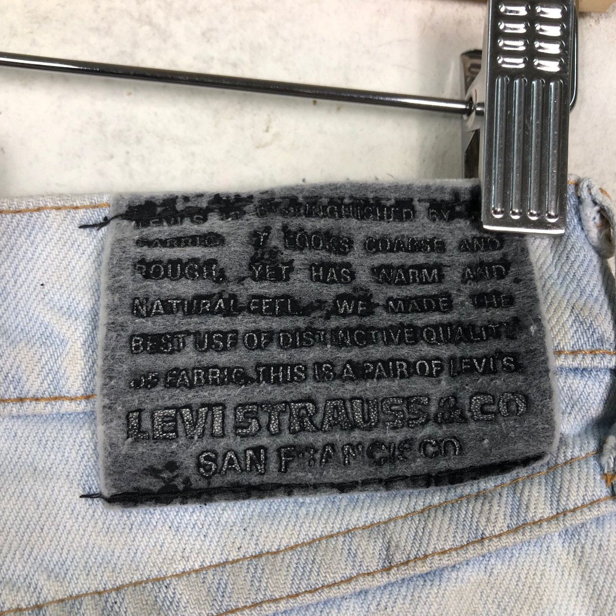 Levi's 🔥VINTAGE LEVI’S STRAUSS & CO SAN FRANCISCO Size US 28 / EU 44 - 22 Thumbnail