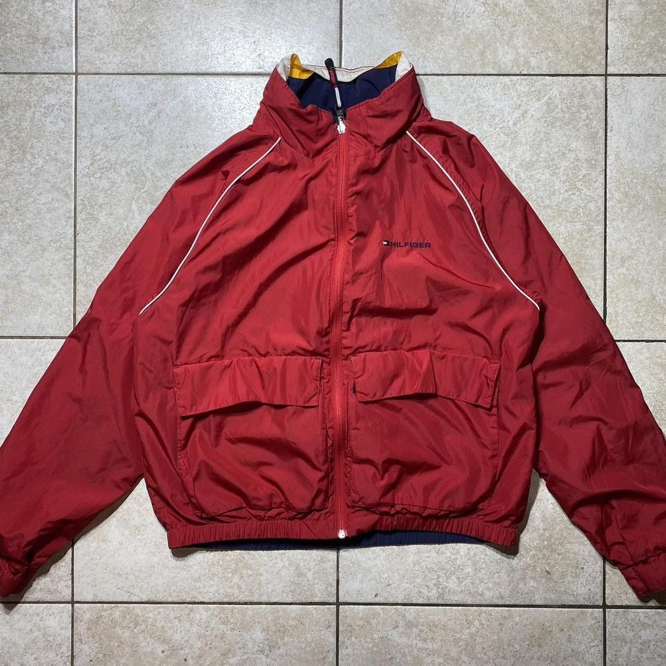 Tommy Hilfiger Vintage Reversible Tommy Hilfiger Windbreaker Size US L / EU 52-54 / 3 - 3 Thumbnail