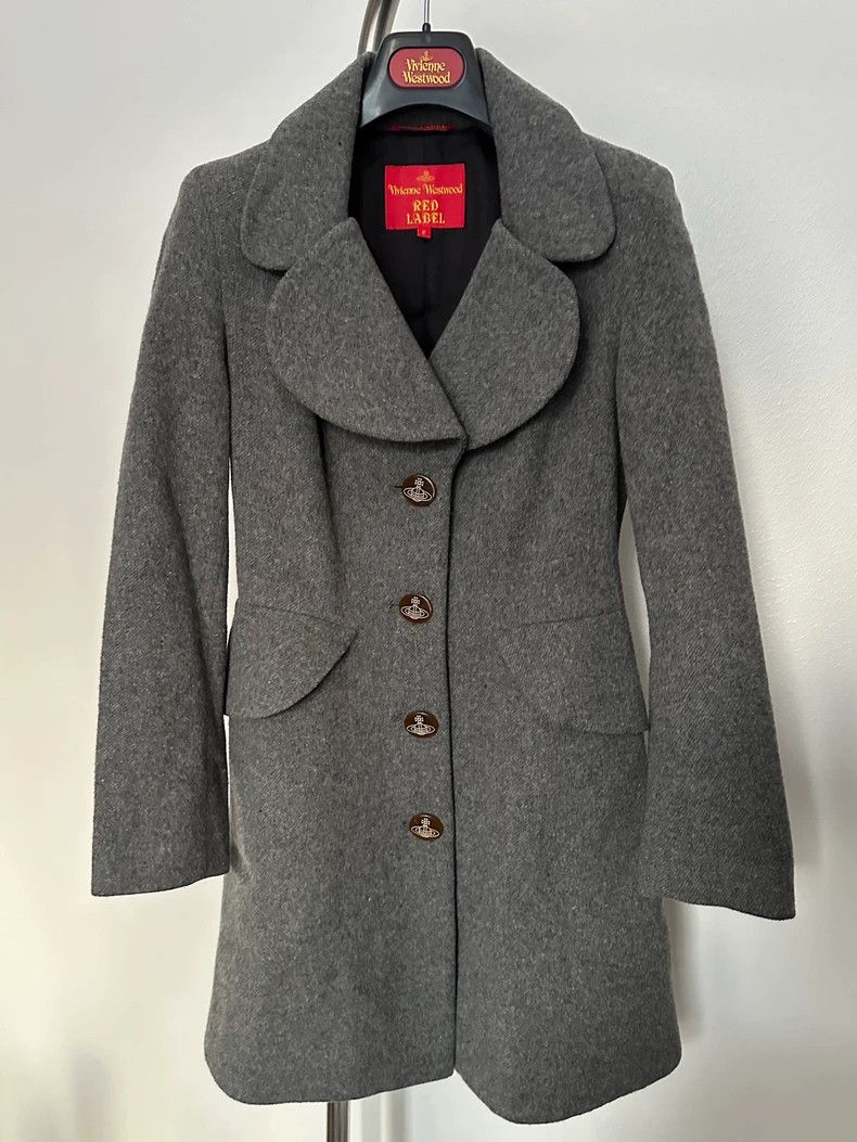 Vivienne Westwood Vivienne Westwood Gray wool overcoat Size S / US 4 / IT 40 - 2 Thumbnail