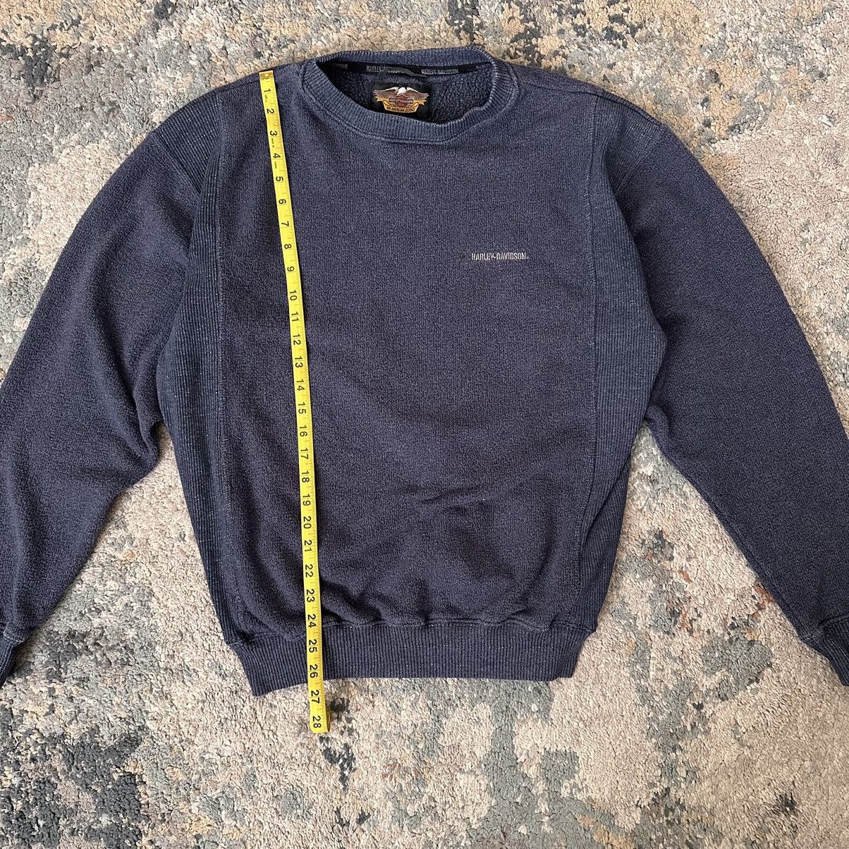 Harley Davidson Vintage Harley Davison Navy Sweater Size US XL / EU 56 / 4 - 5 Thumbnail