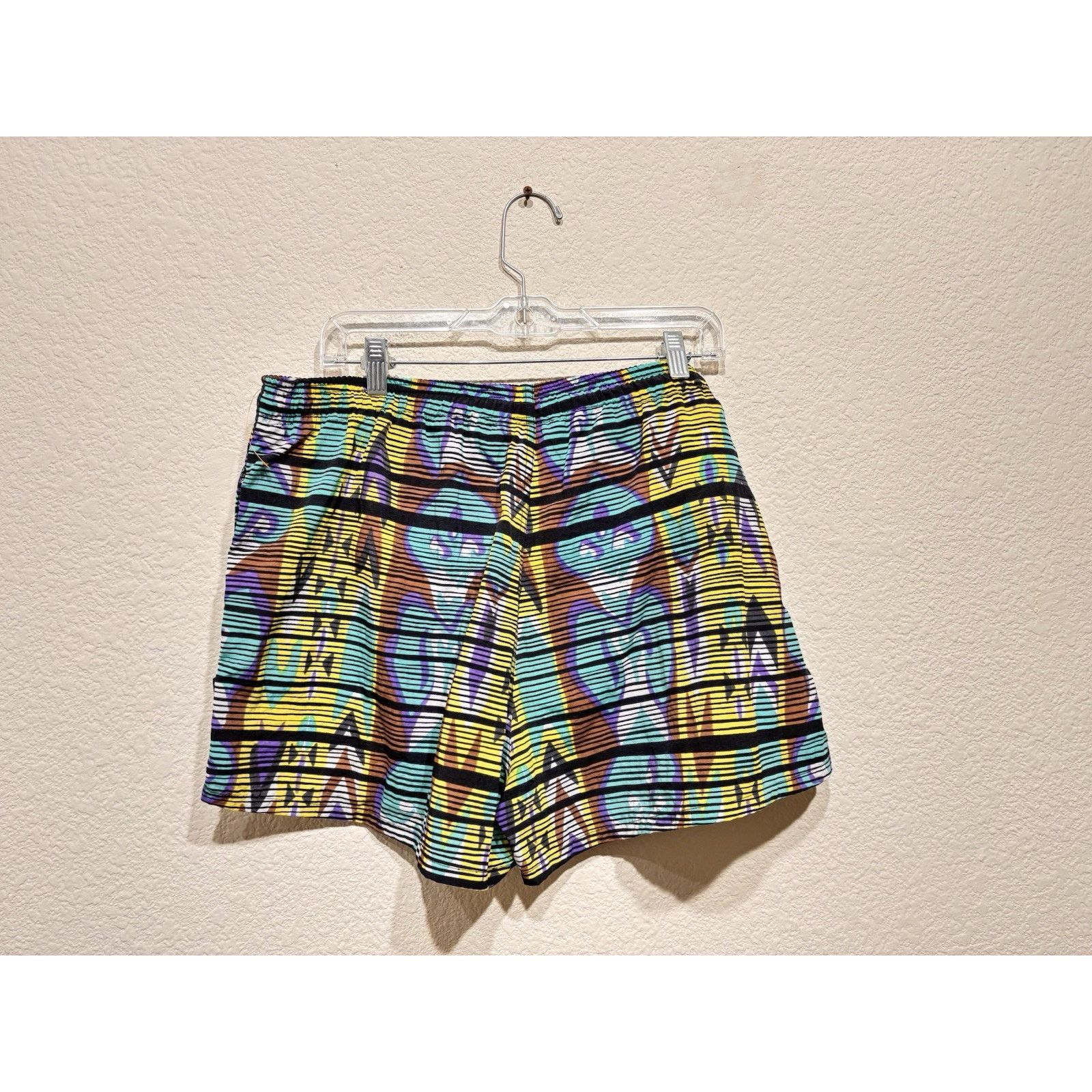 Vuarnet Vintage Vaurnet France Swim Trunks Shorts 1980s Pattern L Size US 34 / EU 50 - 3 Thumbnail