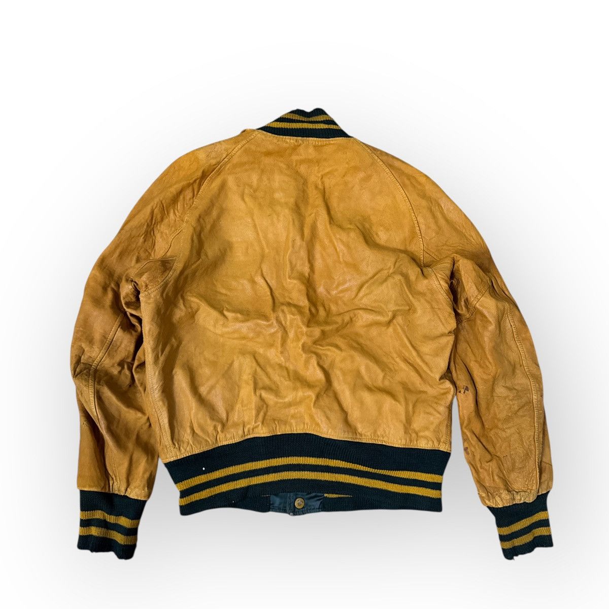 Vintage VINTAGE 50-60’S BUTWIN REVERSIBLE LEATHER JACKET Size US L / EU 52-54 / 3 - 2 Thumbnail