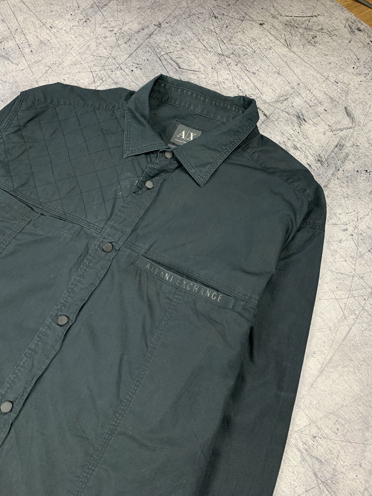 Armani Exchange Designer Armani Exchange Pocket Shirt Long Sleeve Luxury Top Size US XL / EU 56 / 4 - 4 Thumbnail