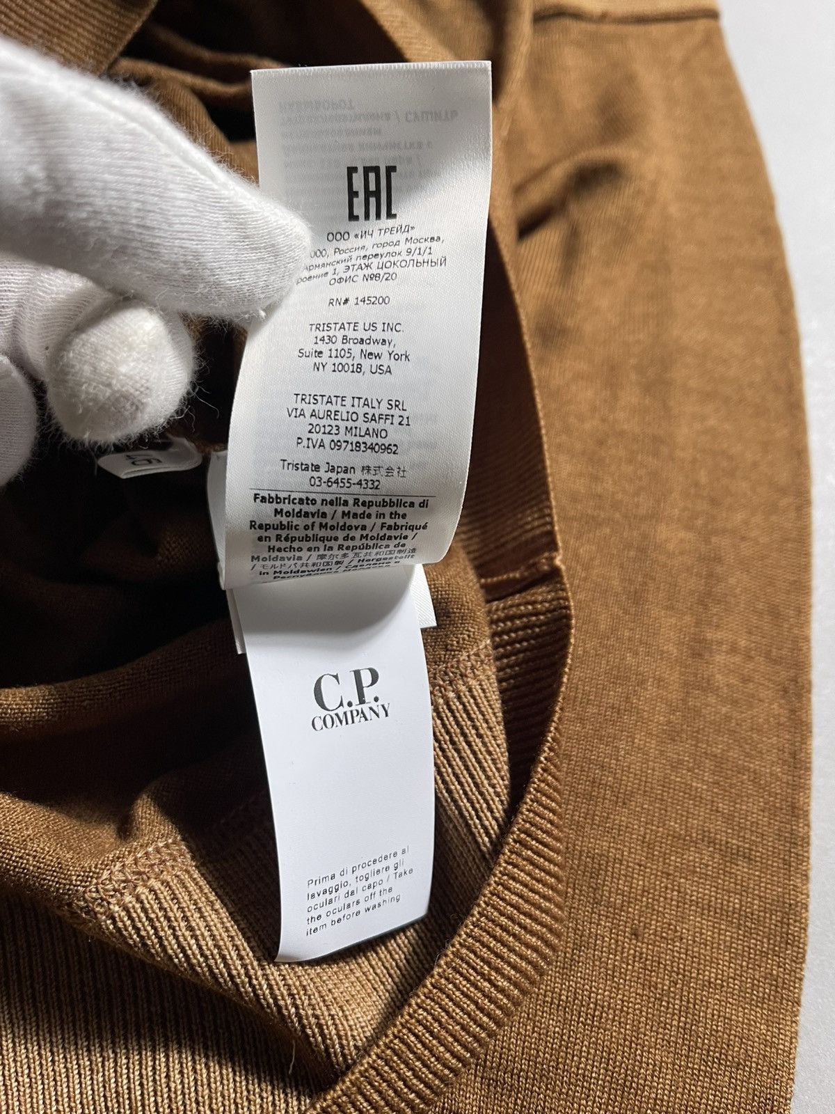C.P. Company C.P. Company Knit Sweater Wool Medium Size US M / EU 48-50 / 2 - 11 Thumbnail