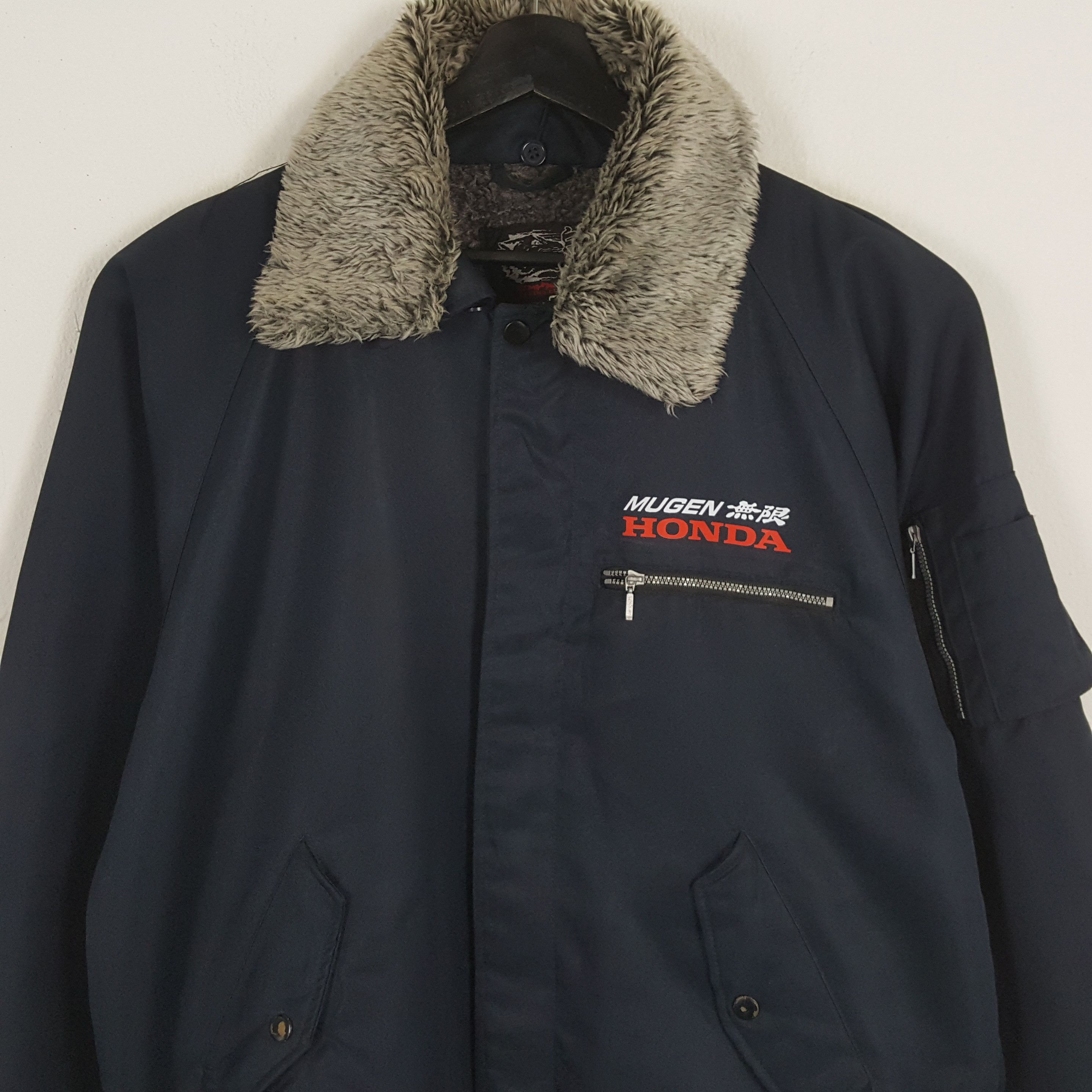 Japanese Brand × Vintage MUGEN HONDA Japanese Motorsports Custom Art Jacket Size US XL / EU 56 / 4 - 4 Thumbnail